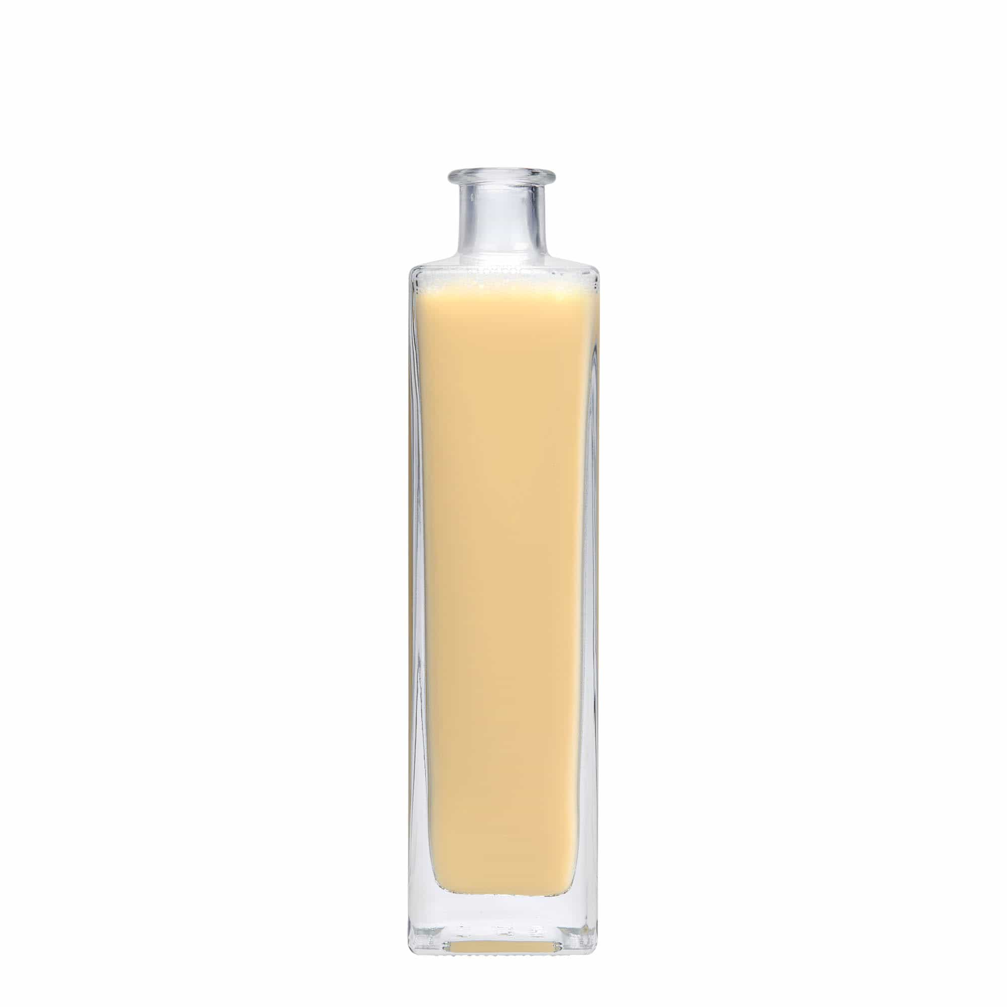 500 ml steklenica 'Rafaello', kvadratna, odprtina: zamašek