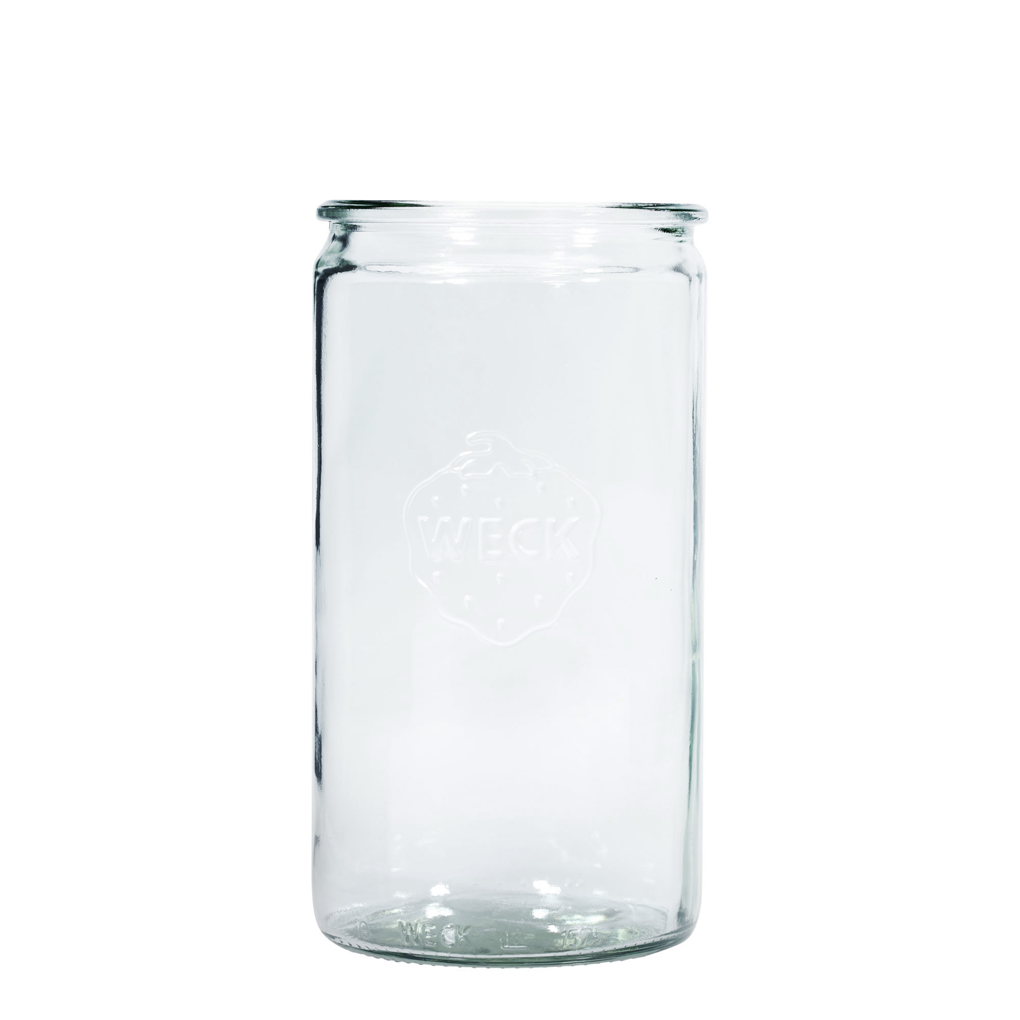 1.575 ml WECK valjasta steklenica, odprtina: okrogla roba 1.575 ml WECK valjasta steklenica, odprtina: okrogla roba