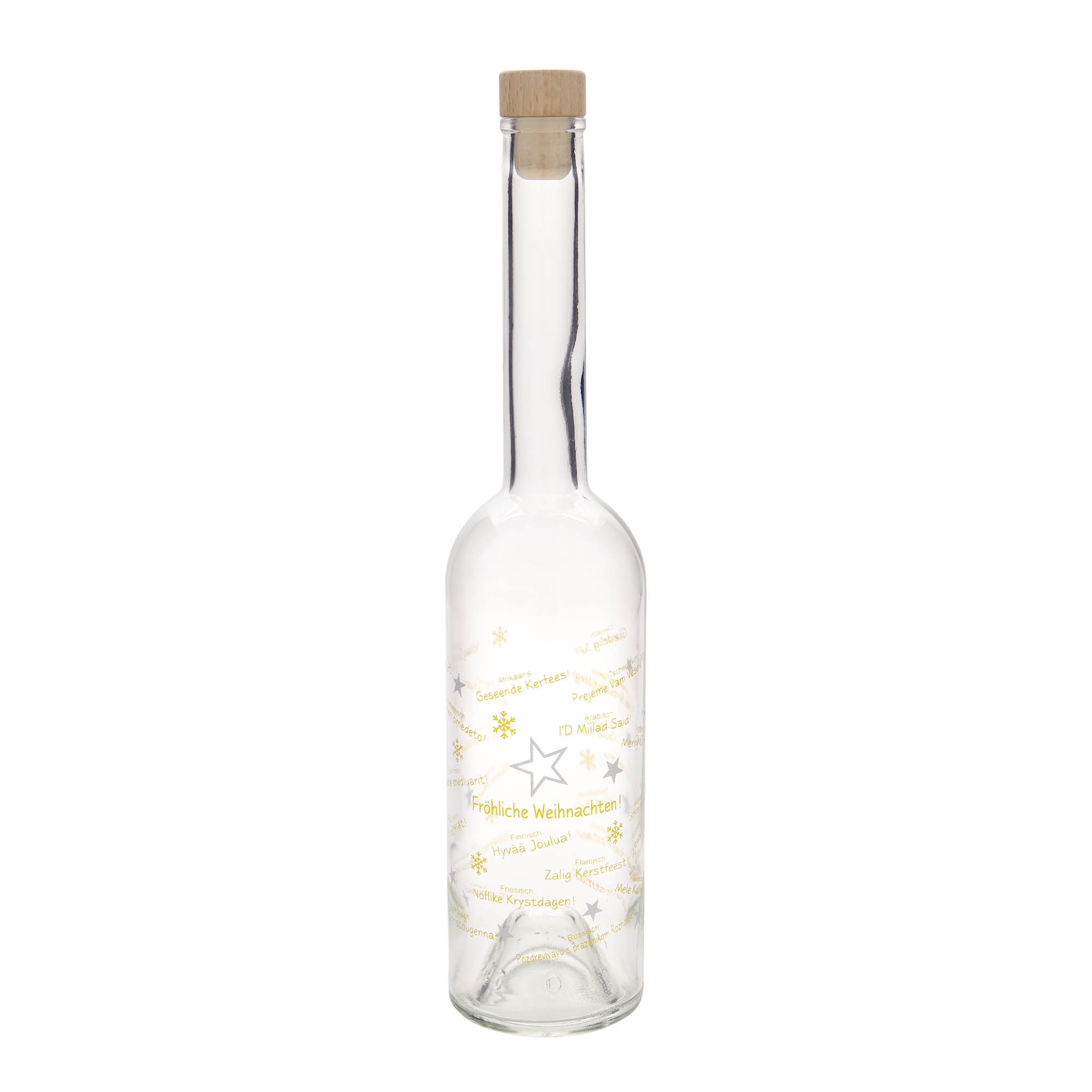 500 ml steklenica 'Opera', motiv: Božič po svetu, odprtina: zamašek 500 ml steklenica 'Opera', motiv: Božič po svetu, odprtina: zamašek