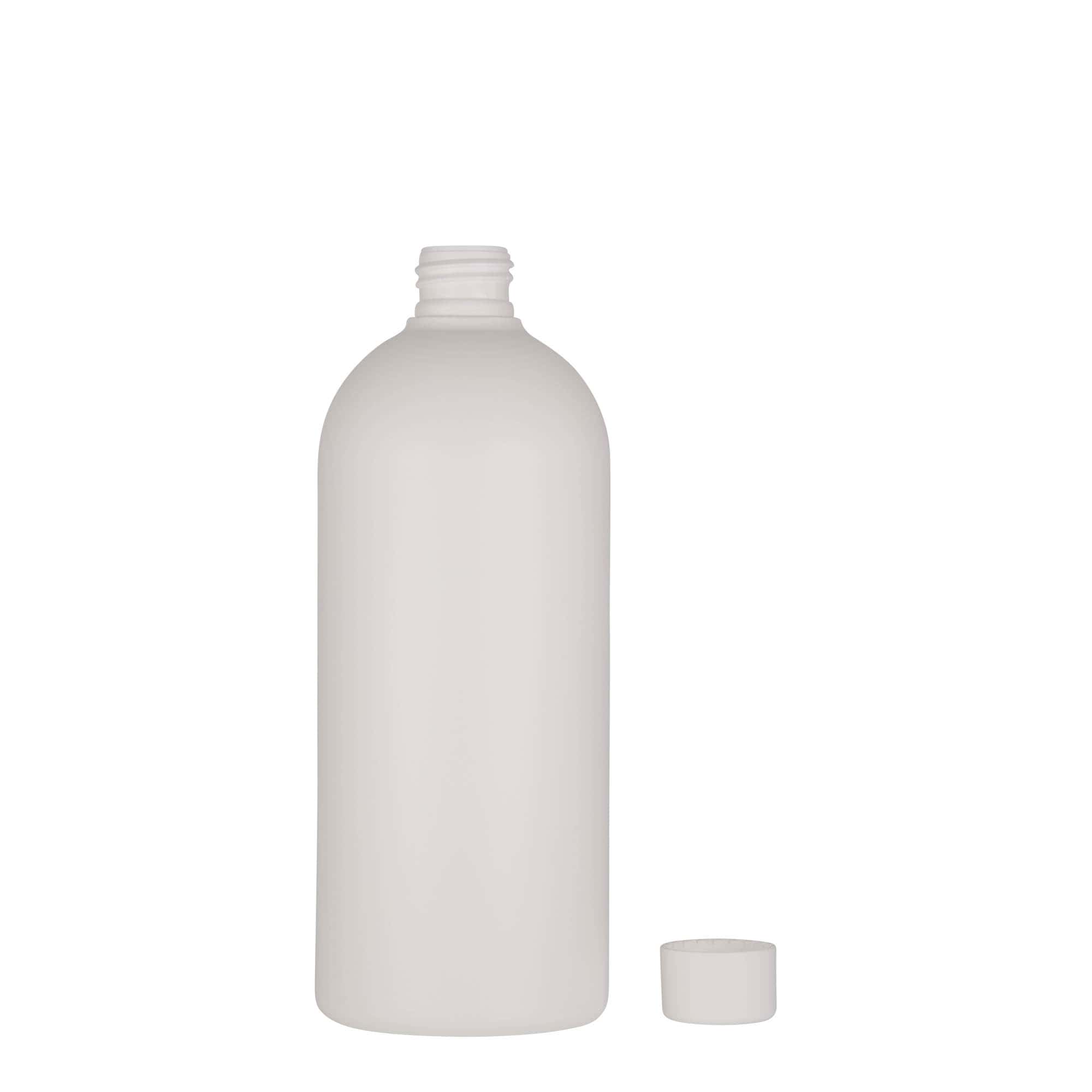 500 ml plastična steklenica 'Tuffy', HDPE, bela, odprtina: 24/410