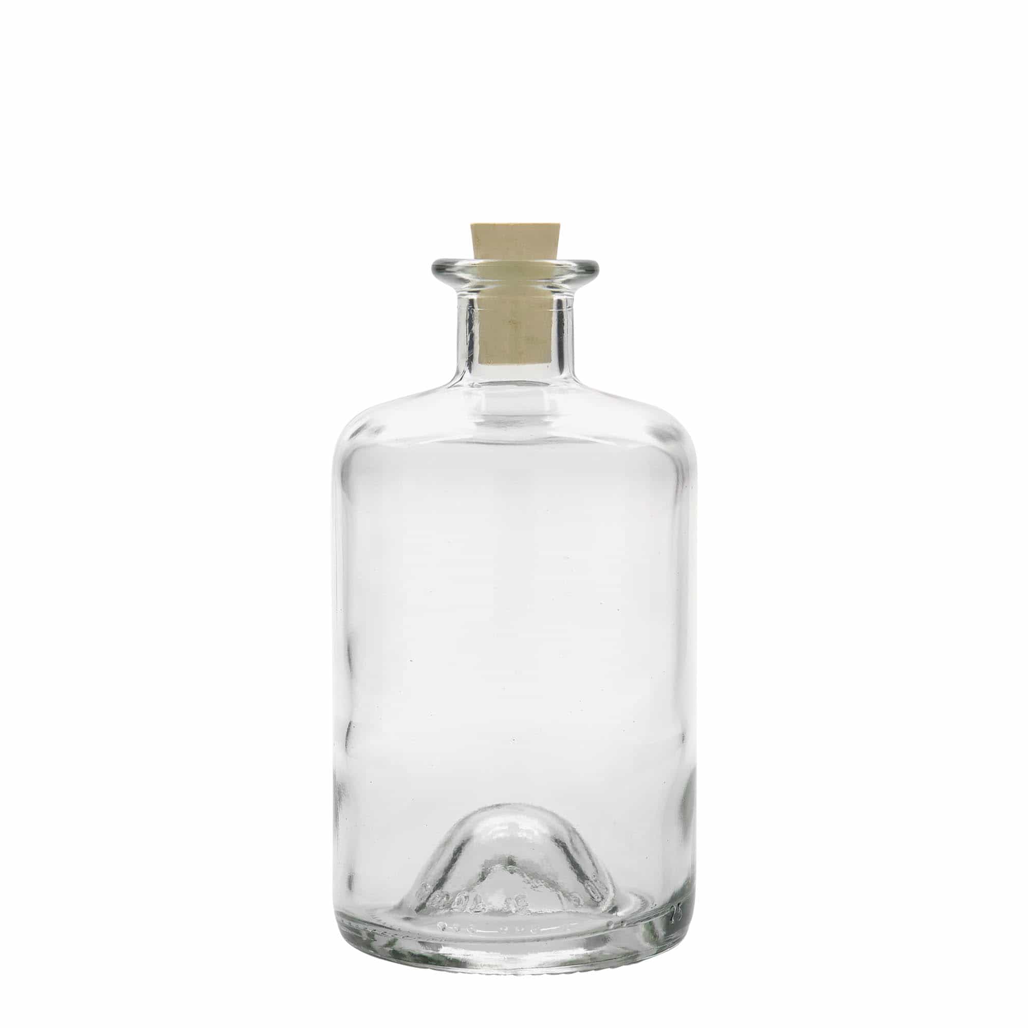 500 ml lekarniška steklenica, ustje: pluta