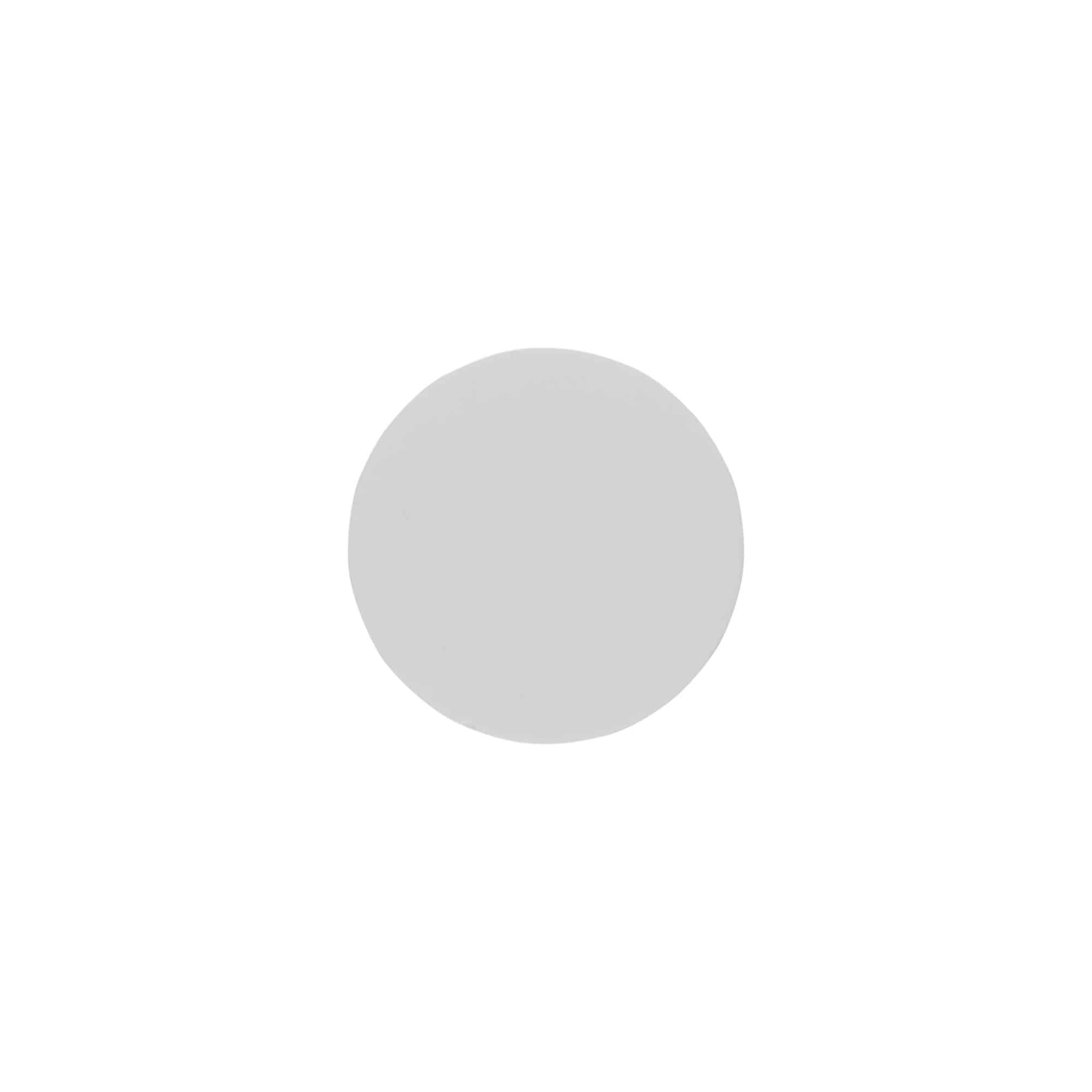 Zaščitni pokrovček za 100 ml 'Bianca', PP-plastika, bel