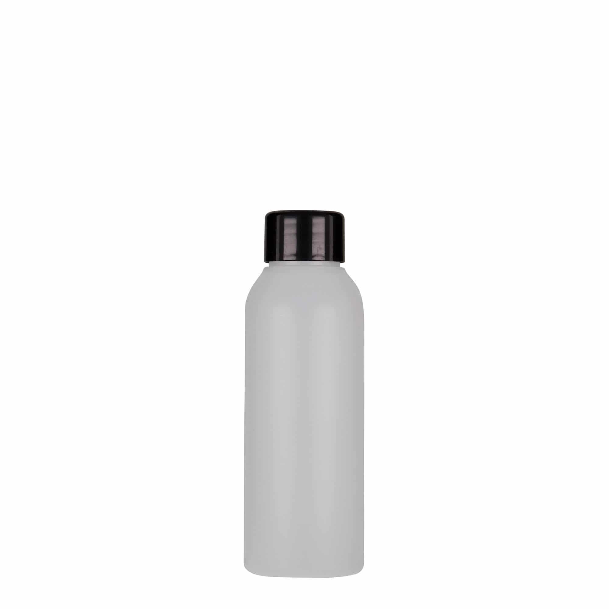 100 ml plastična steklenica »Tuffy«, HDPE, naravna, ustje: GPI 24/410