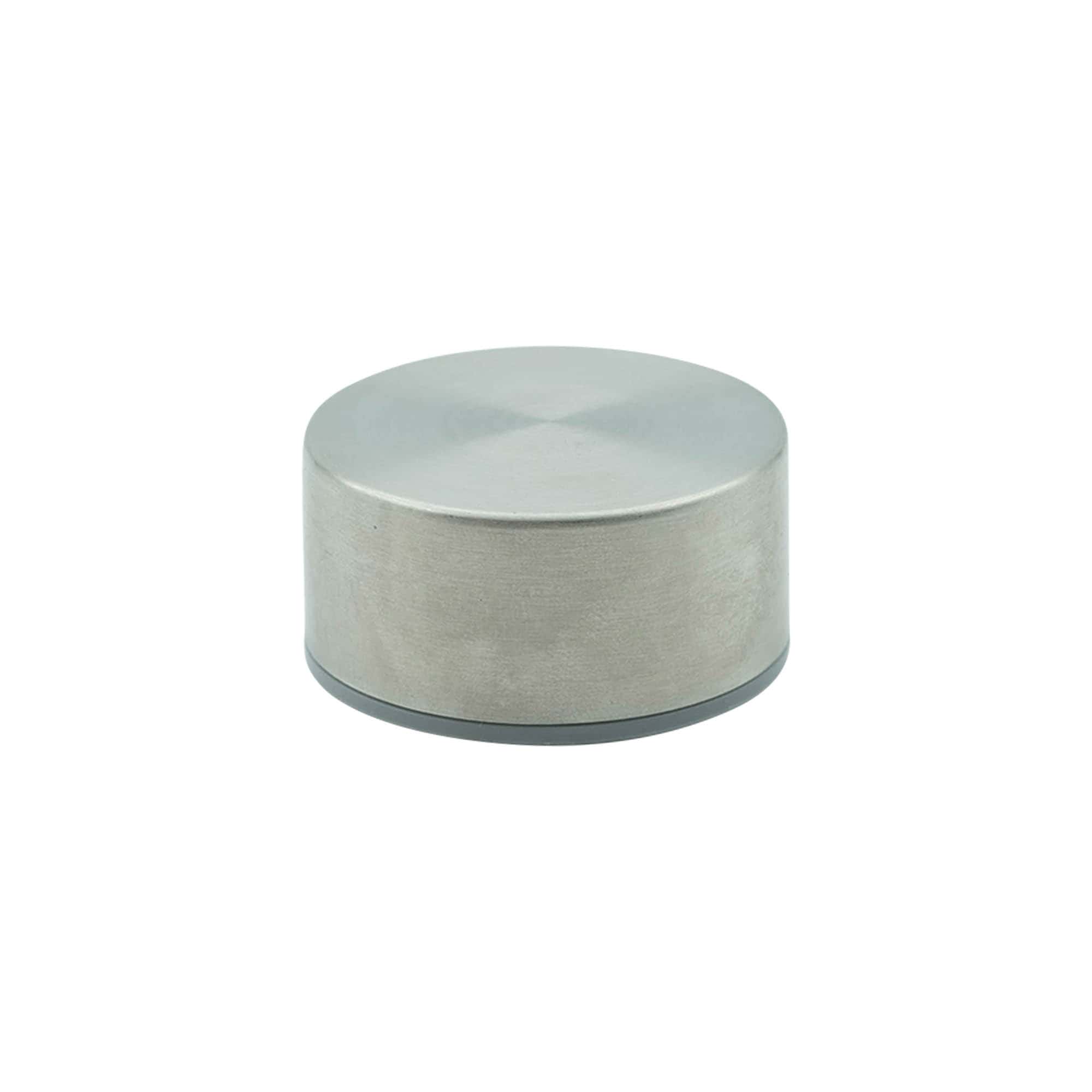 Vijčni pokrovček 'Perseus', kovina, srebrna Vijčni pokrovček 'Perseus', kovina, srebrna