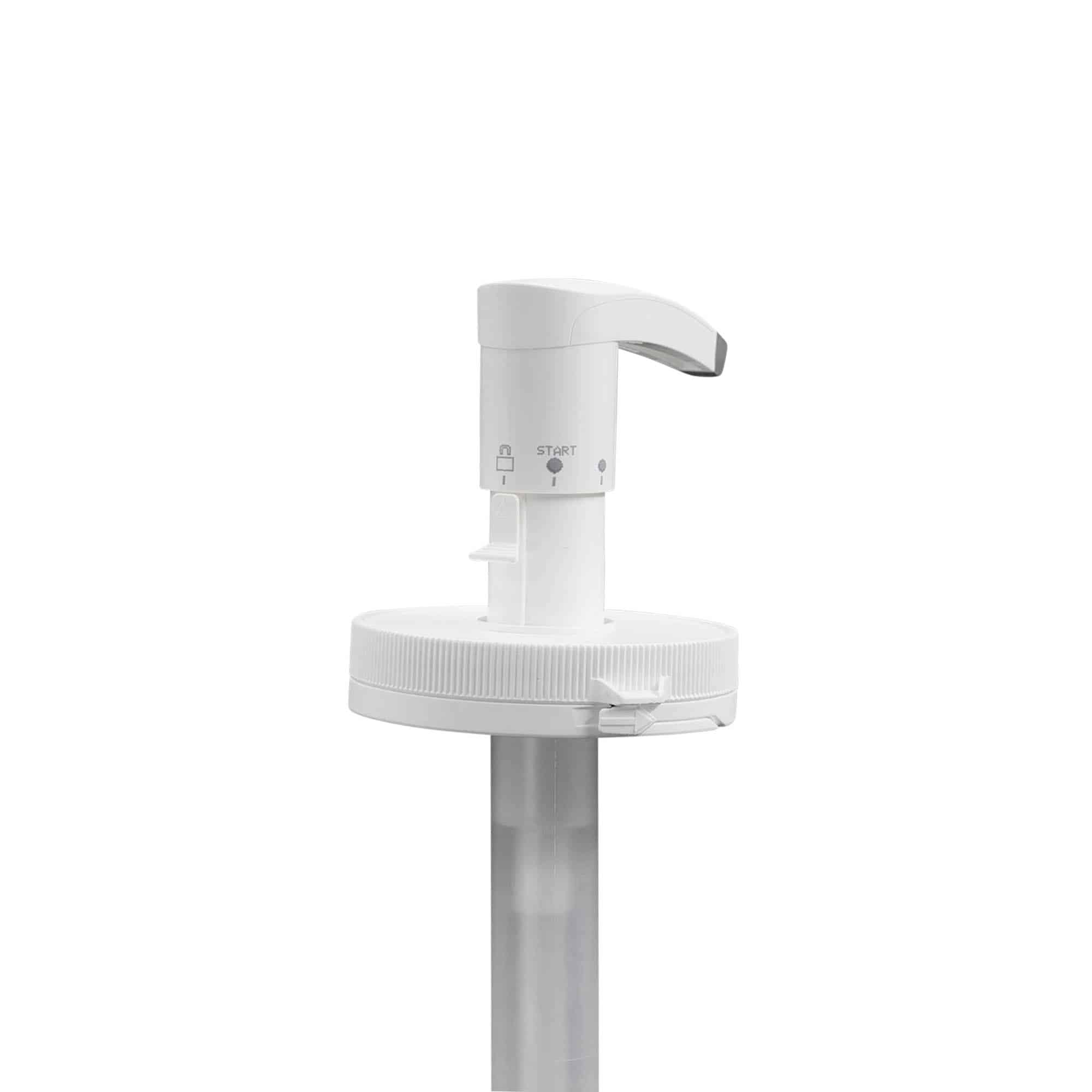 Dozirna črpalka za 655 ml »Securibox«, plastika PE, bela, za ustje: navojni zamašek