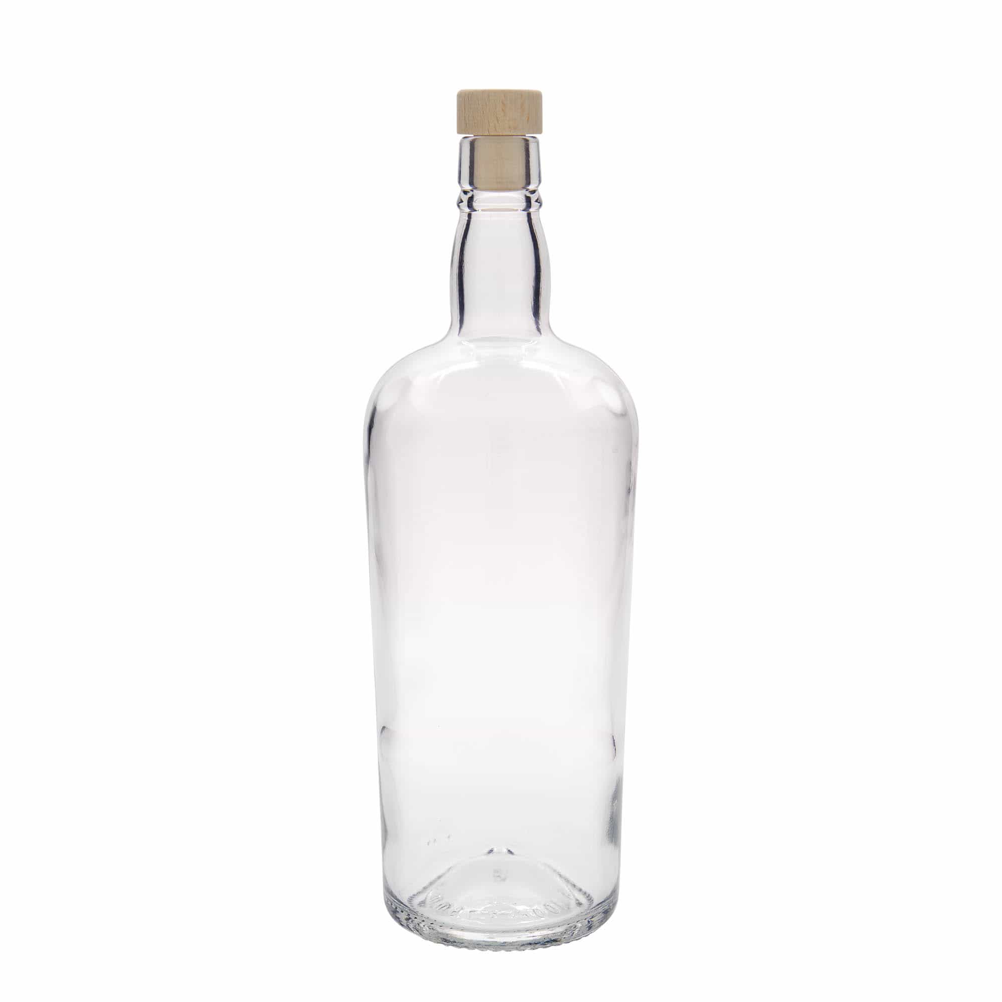 1000 ml steklena steklenica »Edinburgh«, ustje: pluta