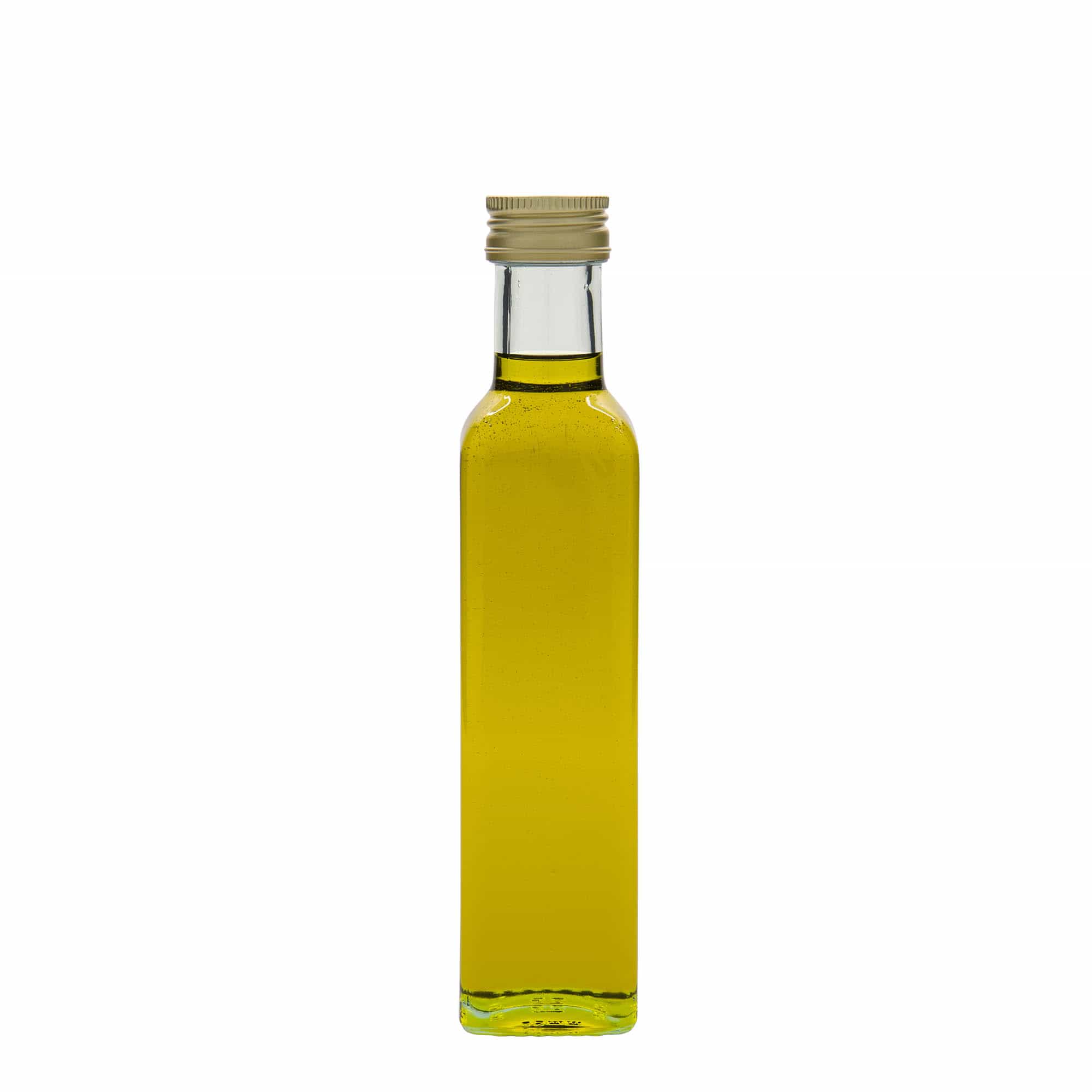 250 ml steklenica 'Marasca', kvadratna, odprtina: PP 31,5
