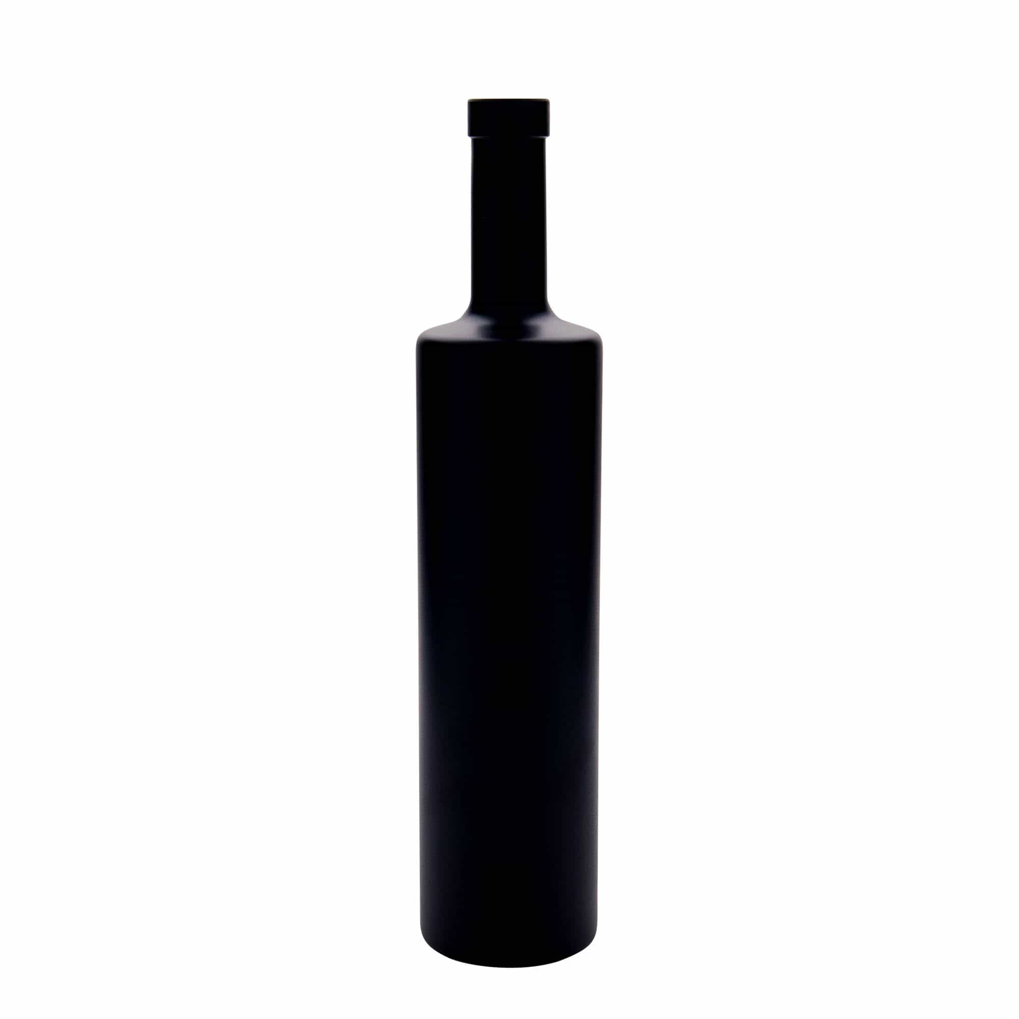 700 ml steklena steklenica »Centurio«, črna, ustje: pluta 700 ml steklena steklenica »Centurio«, črna, ustje: pluta
