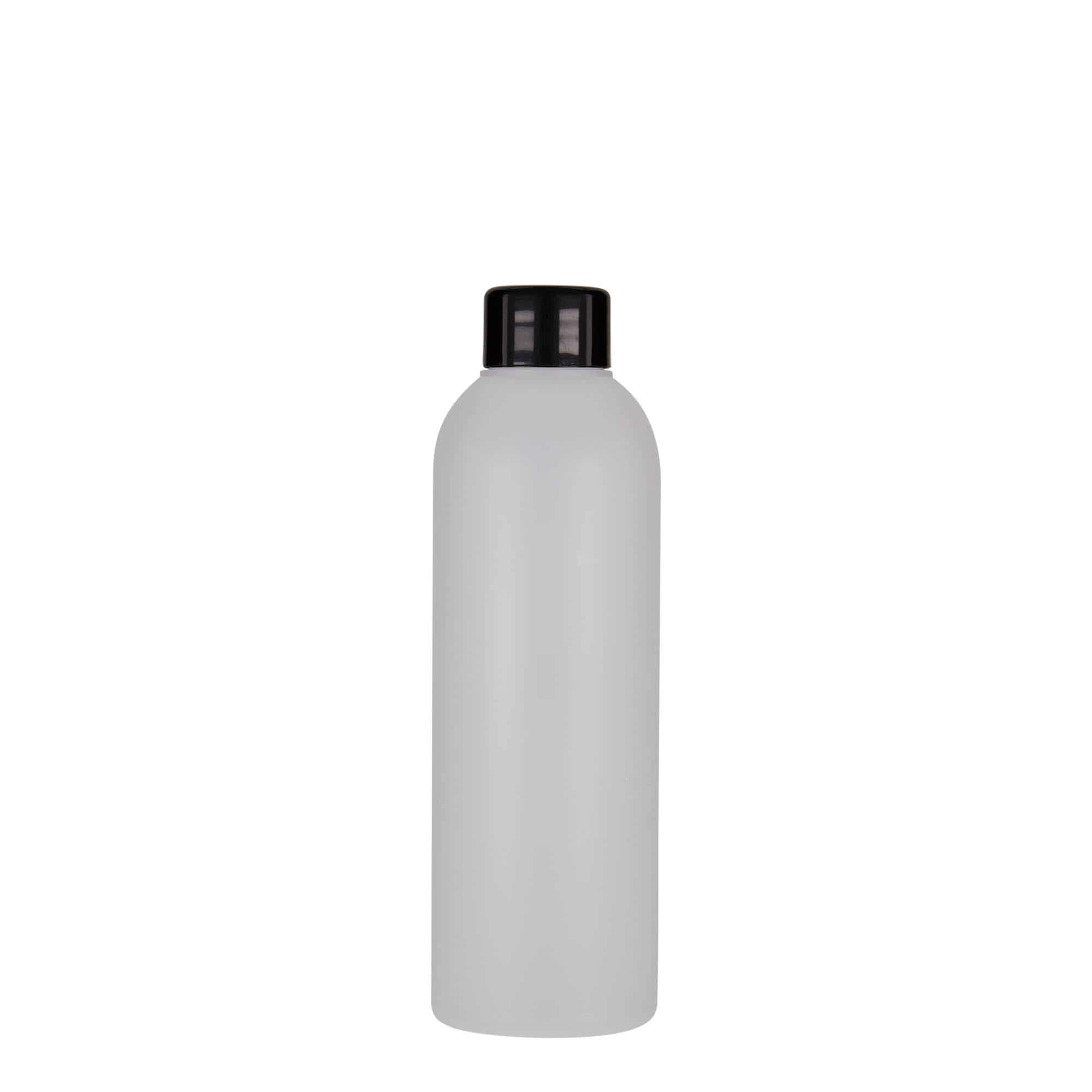 200 ml plastična steklenica »Tuffy«, HDPE, naravna, ustje: GPI 24/410