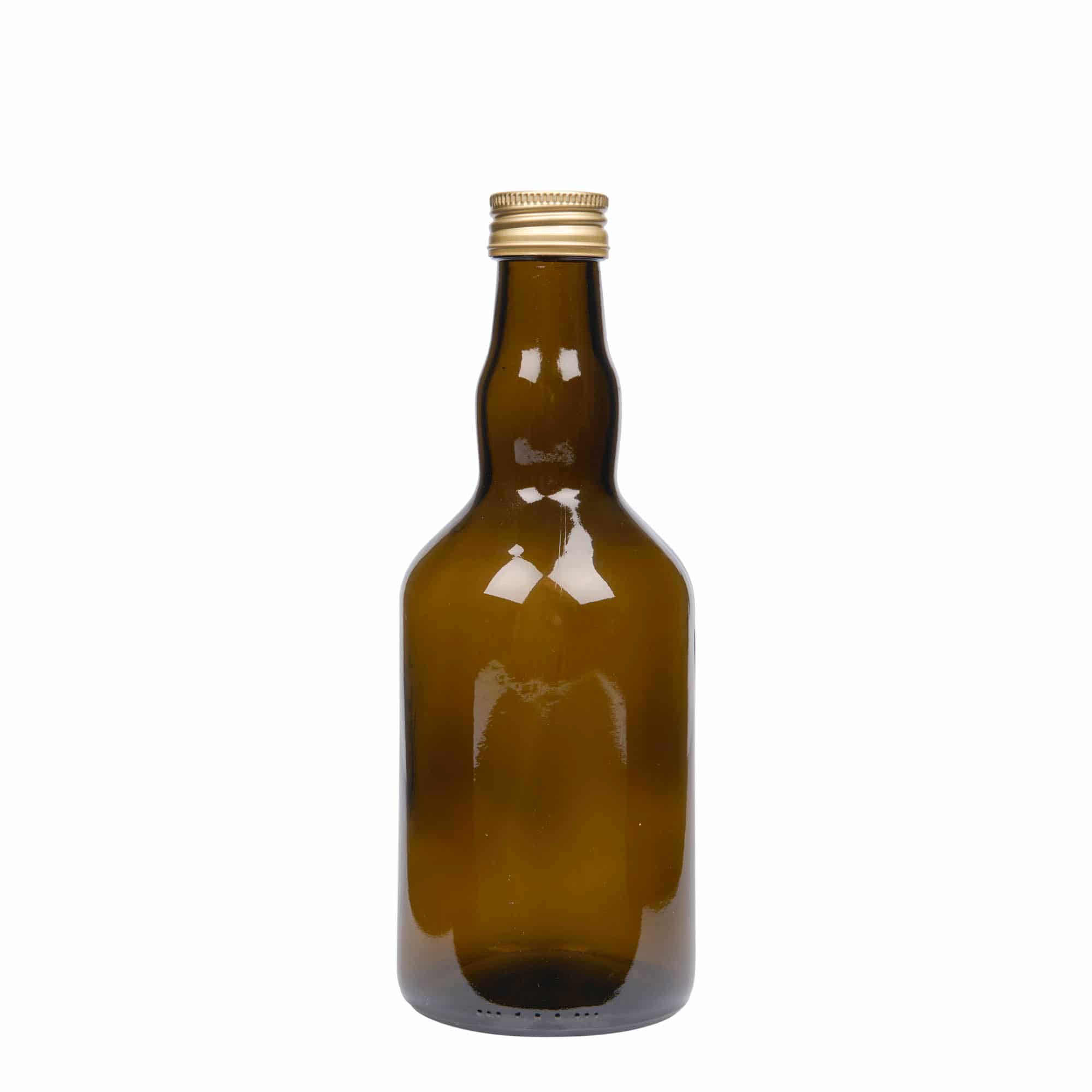 500 ml steklena steklenica »Olona«, antično zelena, ustje: PP 31,5