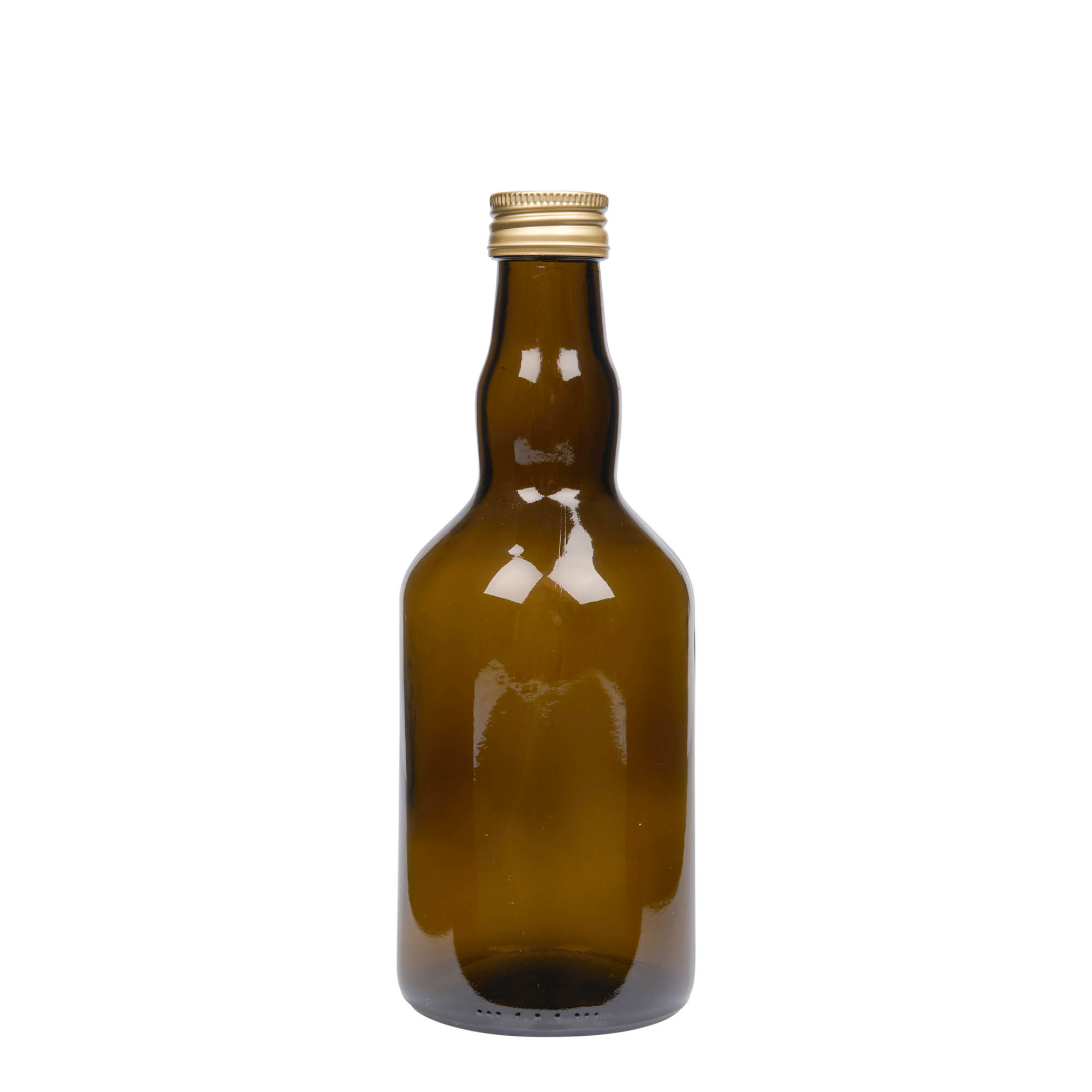 500 ml steklenica 'Olona', starinsko zelena, odprtina: PP 31,5
