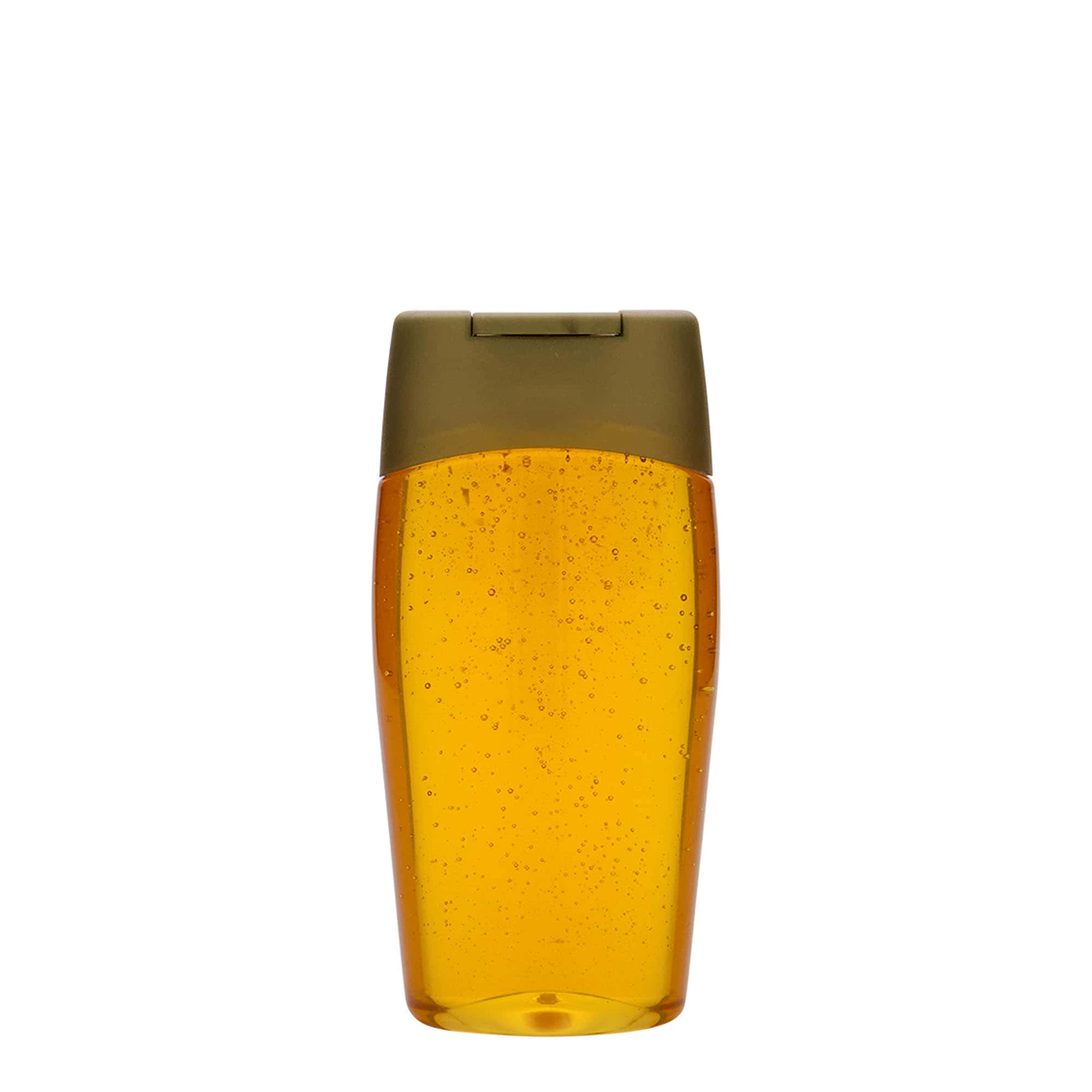 200 ml PET-flaska 'Squeeze', ovalna, plastična