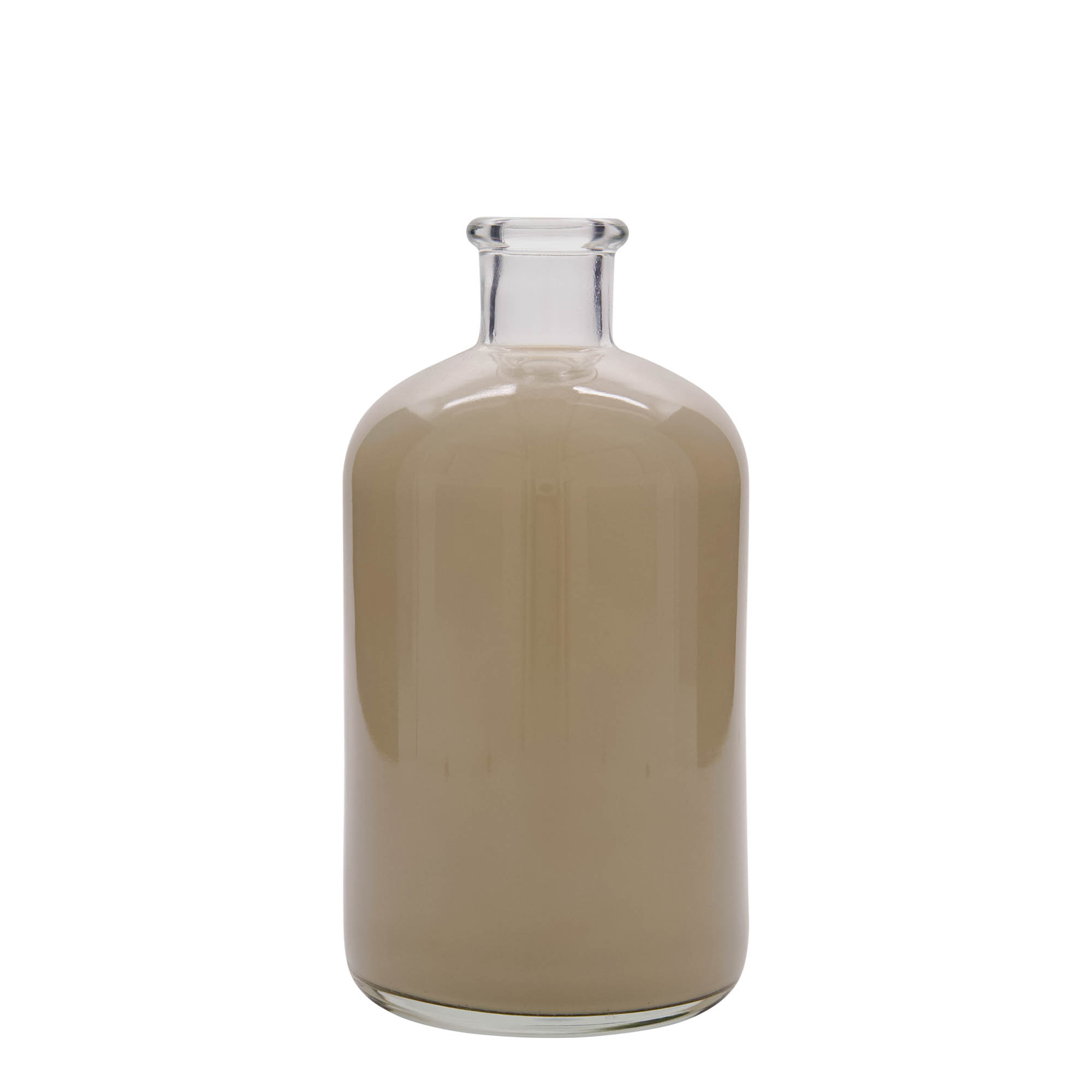 1.000 ml steklenica za zdravila, ustje: pluta