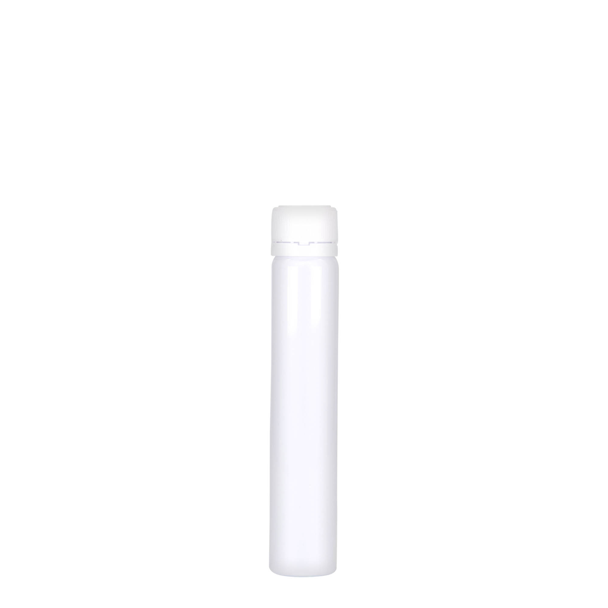 25 ml PET-cevk, plastika, bela, odprtina: navojni pokrovček 25 ml PET-cevk, plastika, bela, odprtina: navojni pokrovček