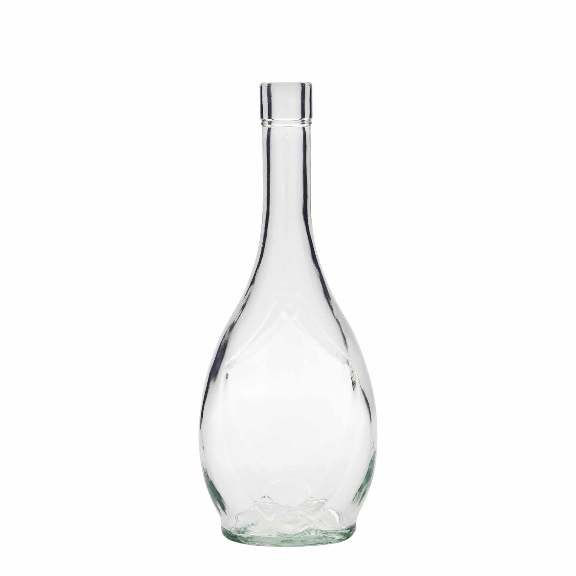 500 ml steklena steklenica »Saragossa«, ovalna, ustje: pluta 500 ml steklena steklenica »Saragossa«, ovalna, ustje: pluta