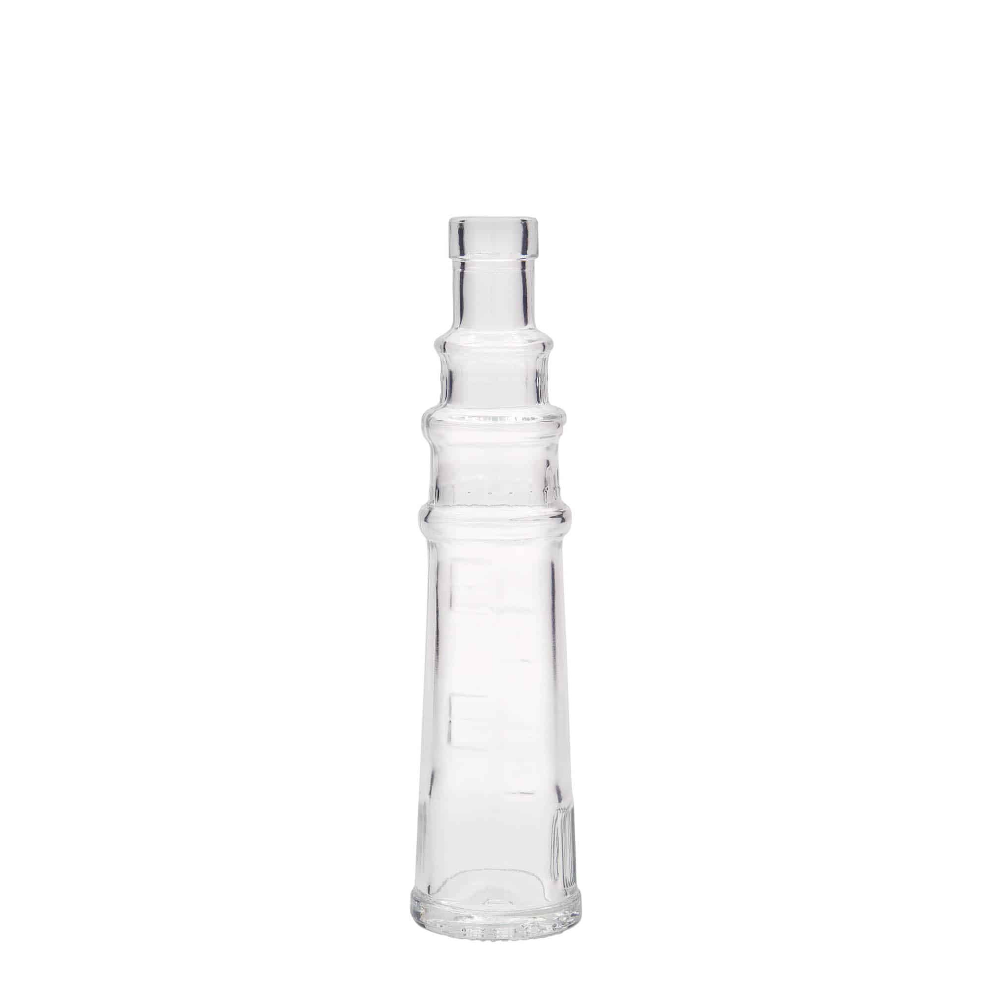 100 ml lekarniška steklenica »Svetilnik«, ustje: pluta