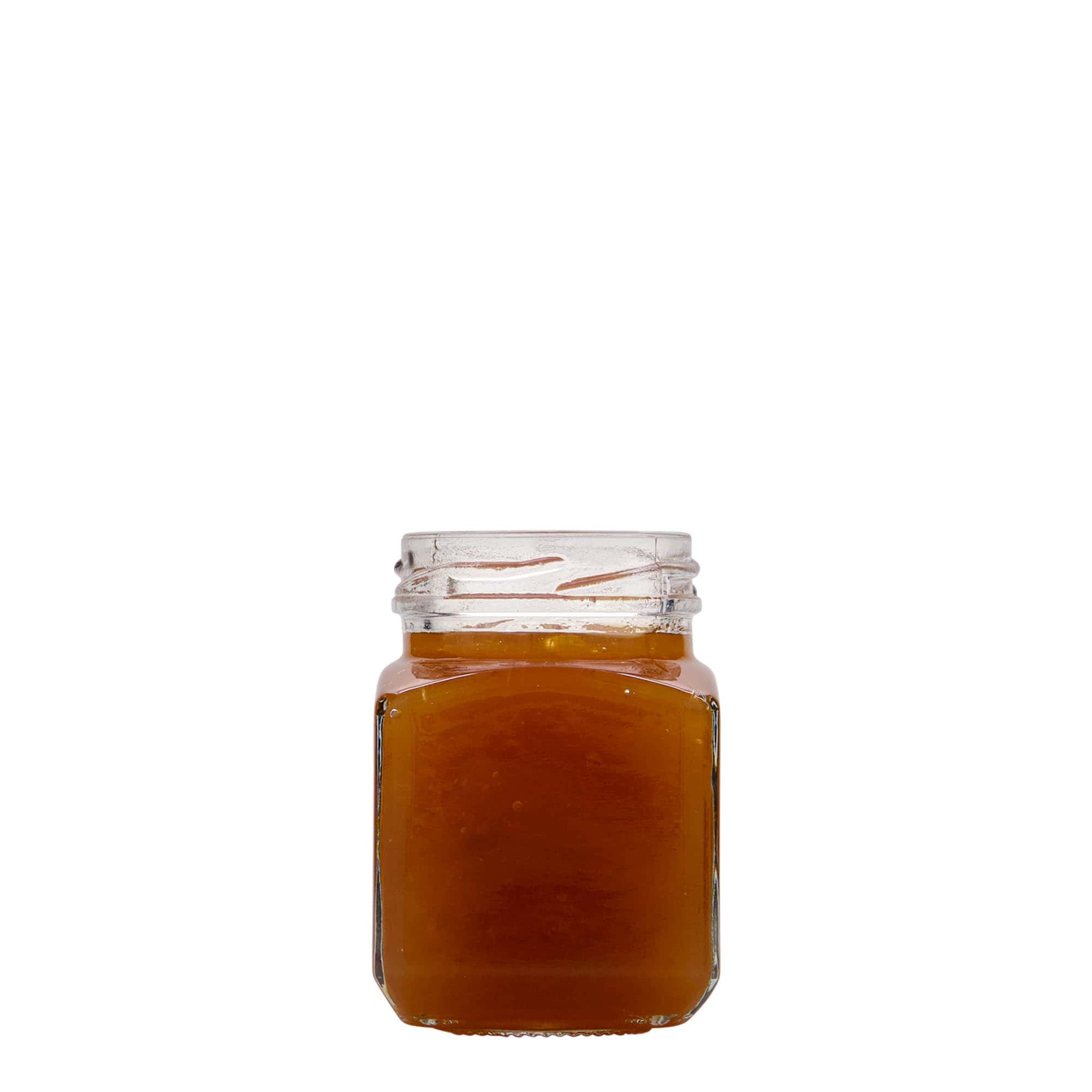 106 ml kvadratni kozarec, odprtina: Twist-Off (TO 48) 106 ml kvadratni kozarec, odprtina: Twist-Off (TO 48)