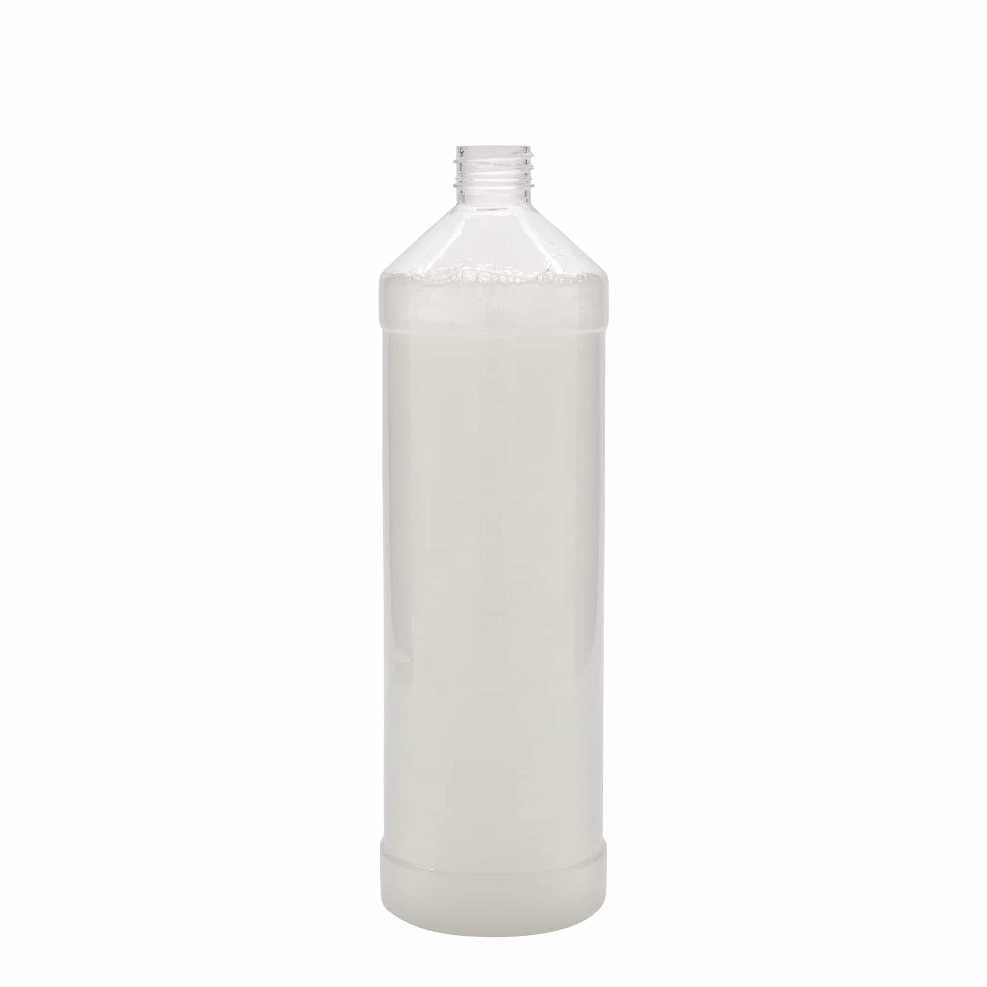 1000 ml steklenica iz PET plastike »Everytime«, plastika, ustje: GPI 28/410