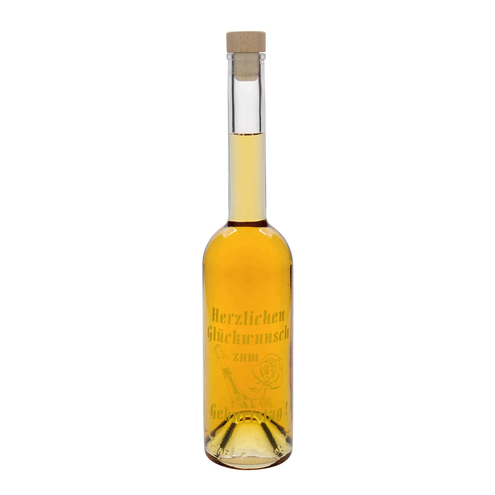 500 ml steklenica 'Opera', motiv: steklenica za rojstni dan, odprtina: zamašek