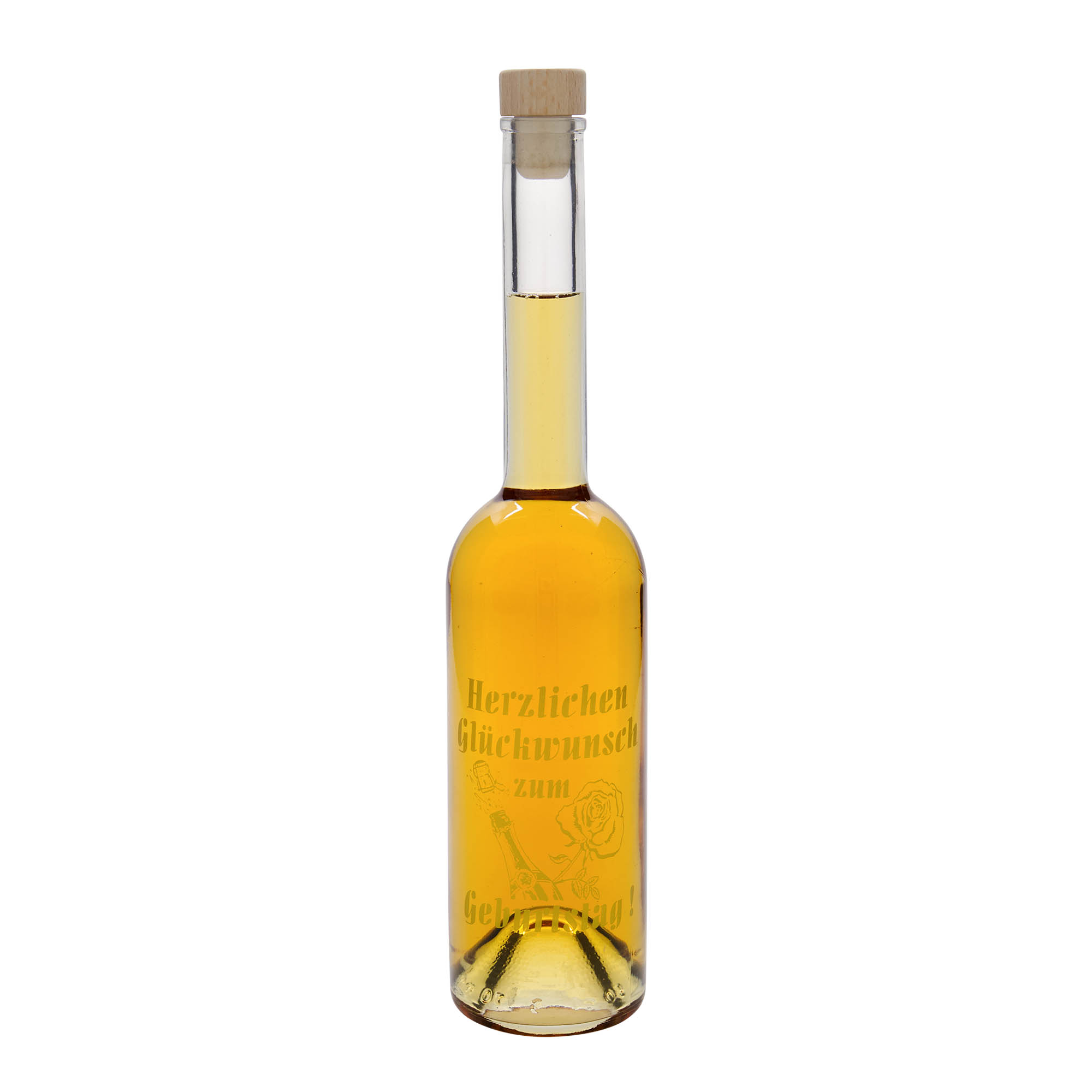 500 ml steklenica 'Opera', motiv: steklenica za rojstni dan, odprtina: zamašek