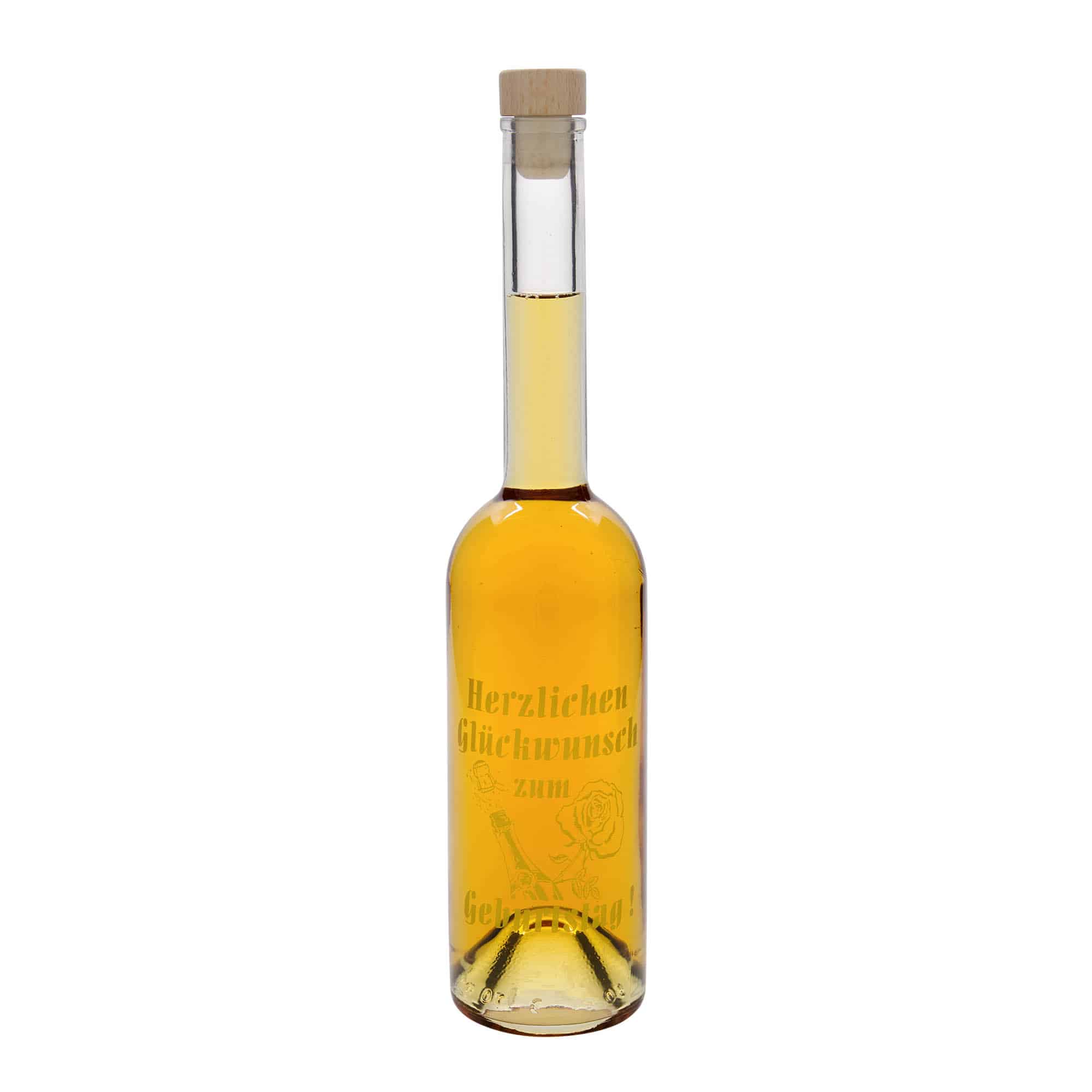 500 ml steklenica 'Opera', motiv: steklenica za rojstni dan, odprtina: zamašek