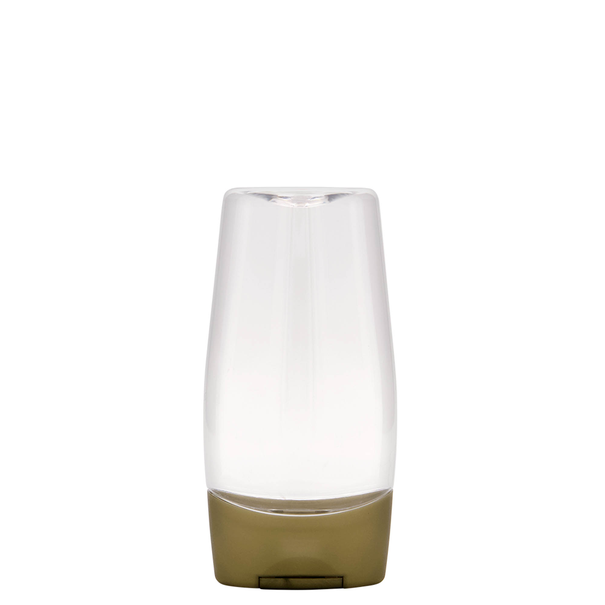 200 ml PET-flaska 'Squeeze', ovalna, plastična