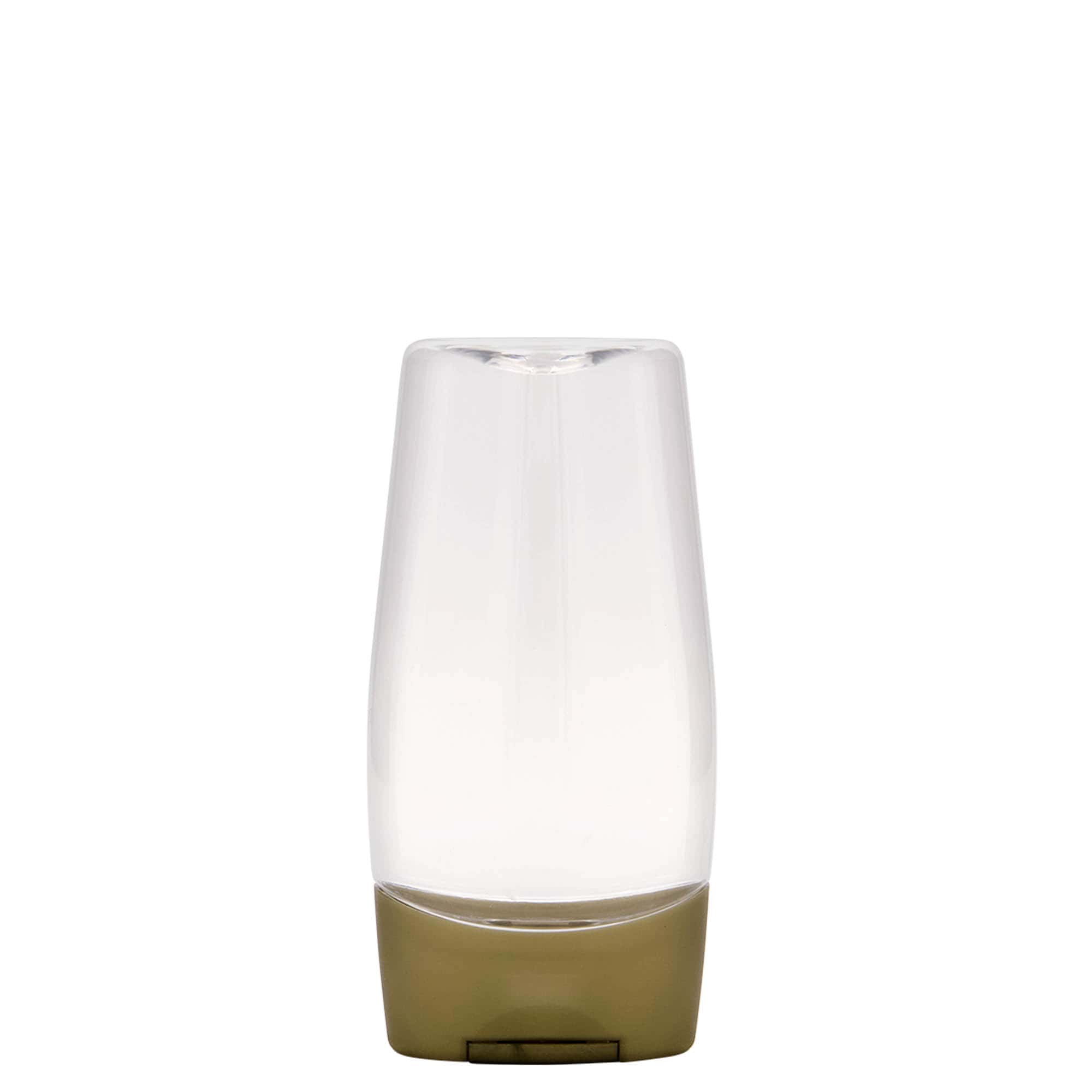 200 ml PET-flaska 'Squeeze', ovalna, plastična