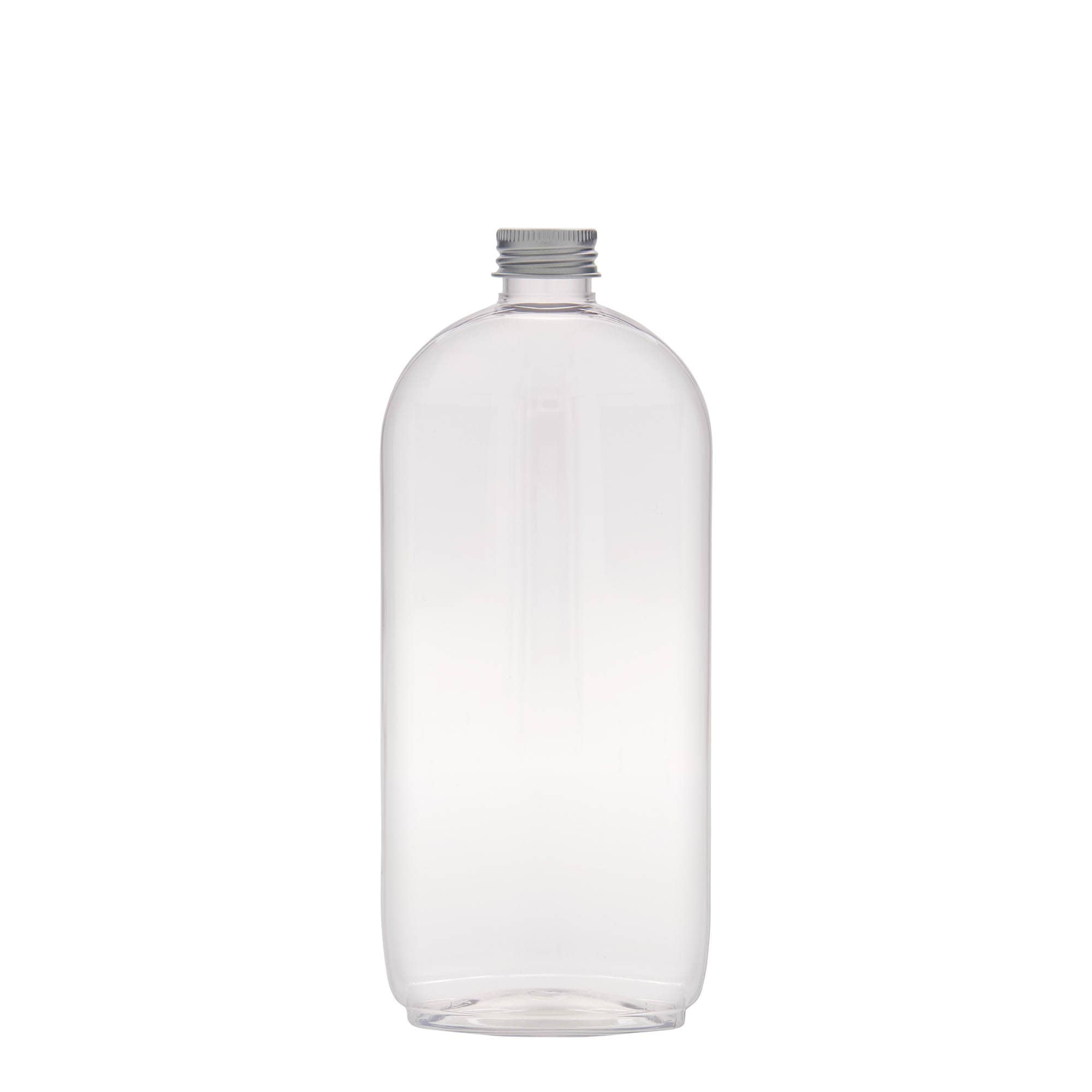 500 ml PET-flaska 'Iris', ovalna, plastika, odprtina: 24/410