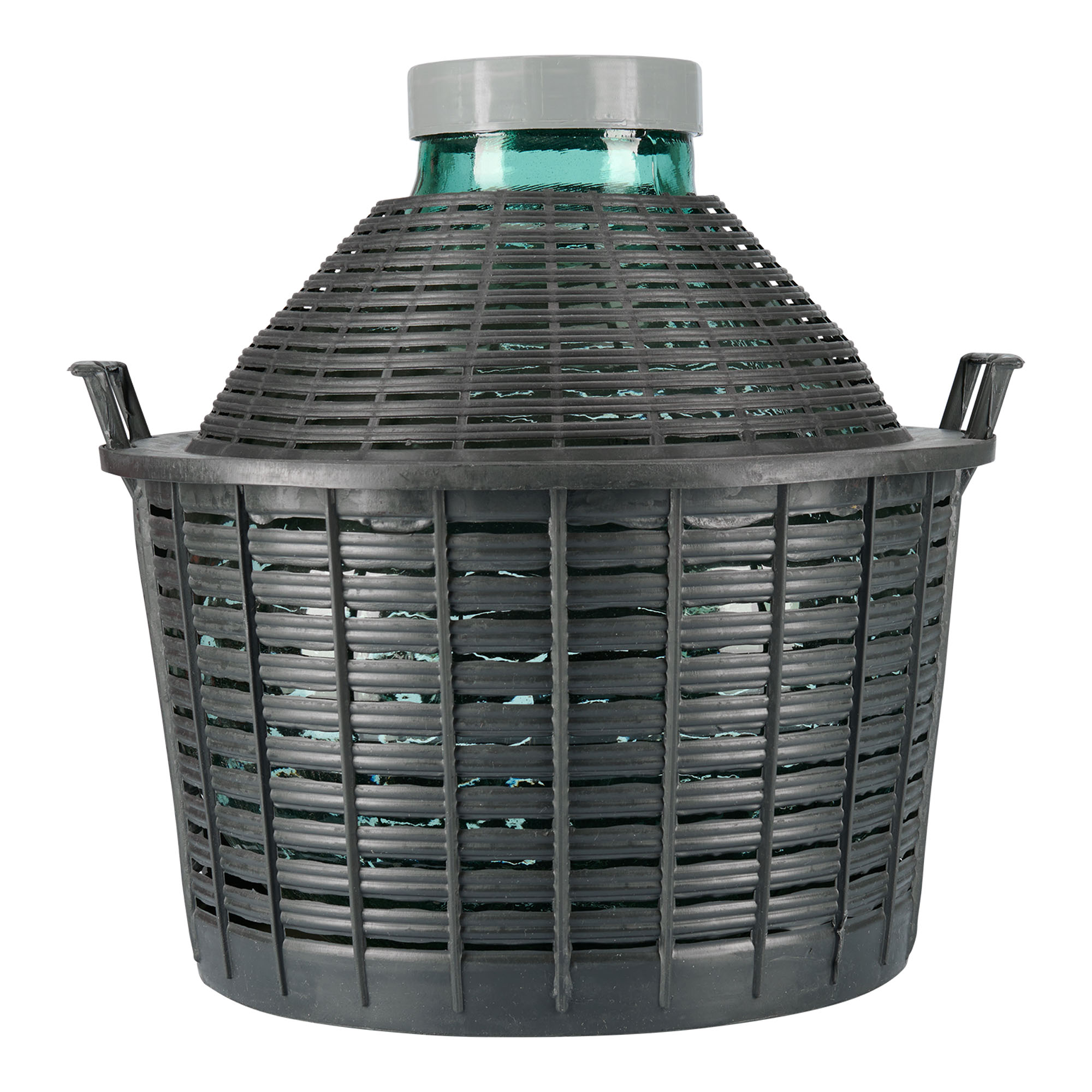 25 l balonska steklenica širokega grla, steklo, odprtina: navojni zamašek