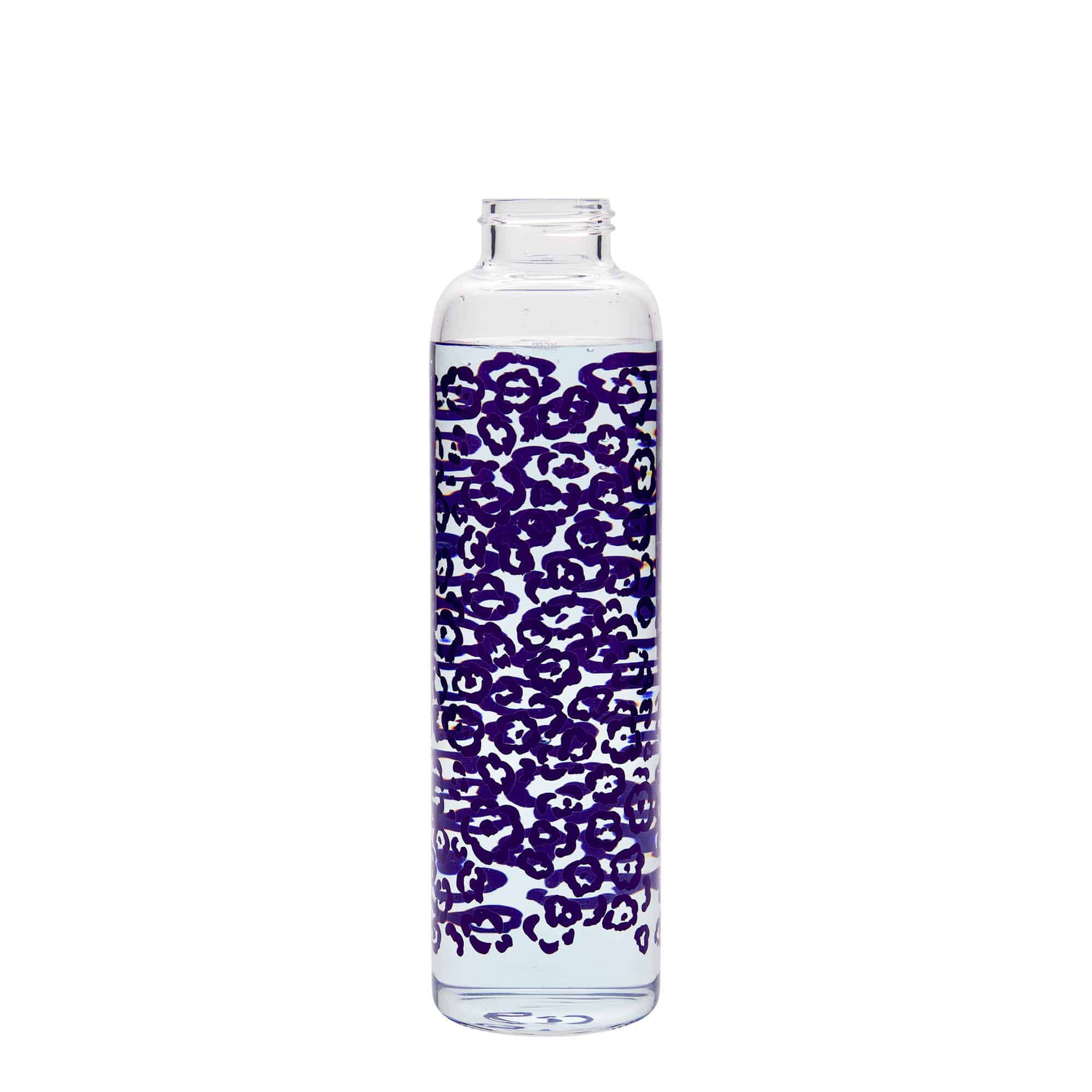 500 ml steklenica za pijačo »Perseus«, motiv: vijolične rože, ustje: navojni zamašek 500 ml steklenica za pijačo »Perseus«, motiv: vijolične rože, ustje: navojni zamašek