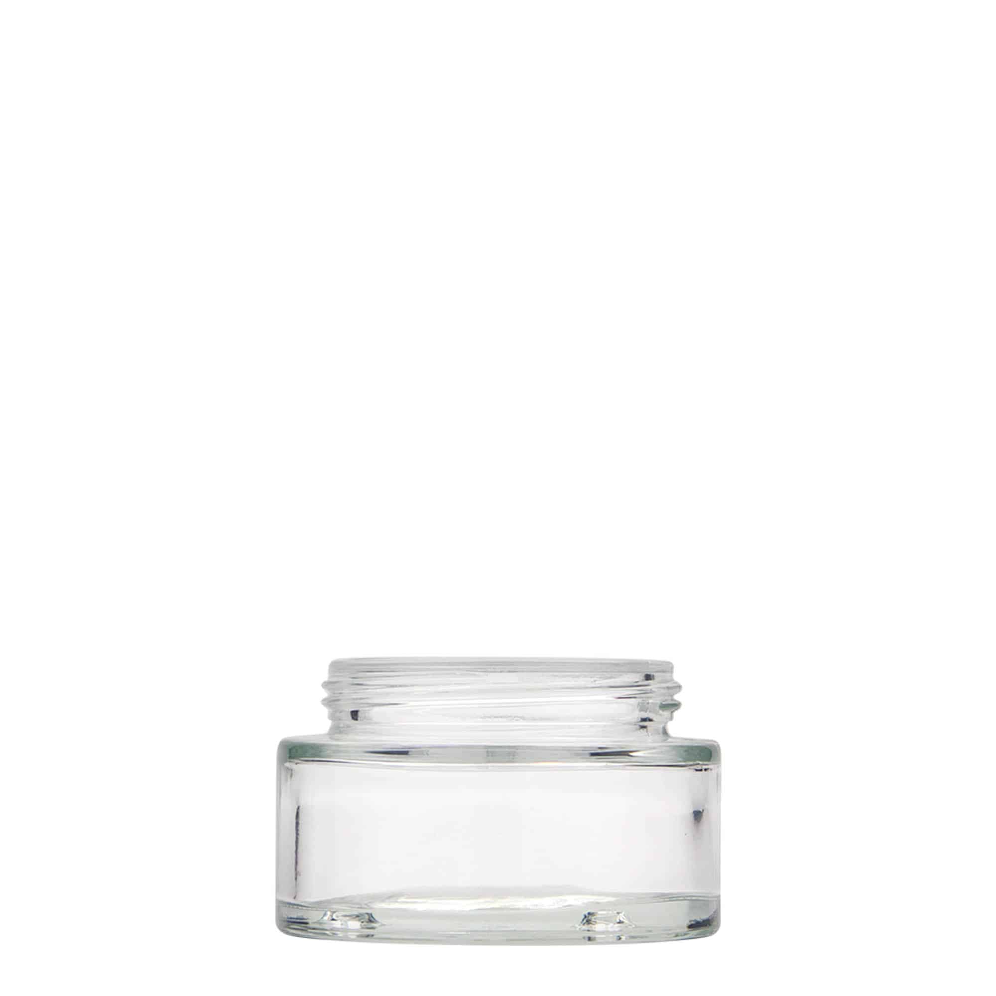 50 ml lonček »Clear Edition«, steklo, ustje: navojni zamašek 50 ml lonček »Clear Edition«, steklo, ustje: navojni zamašek
