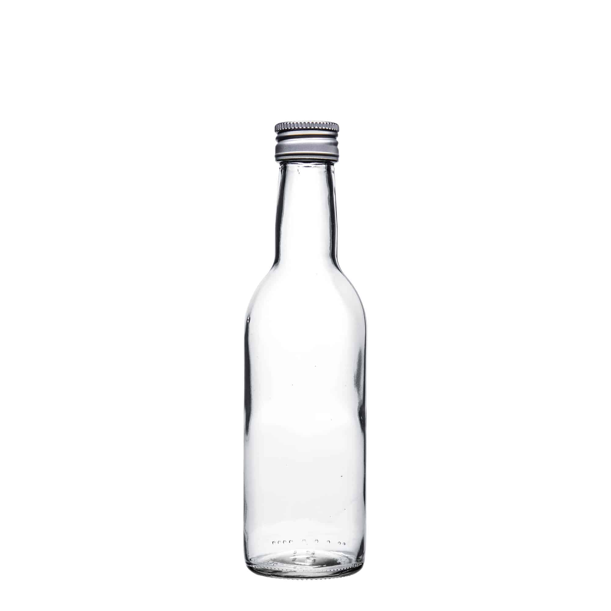 250 ml steklena steklenica »Bordeaux«, ustje: PP 28