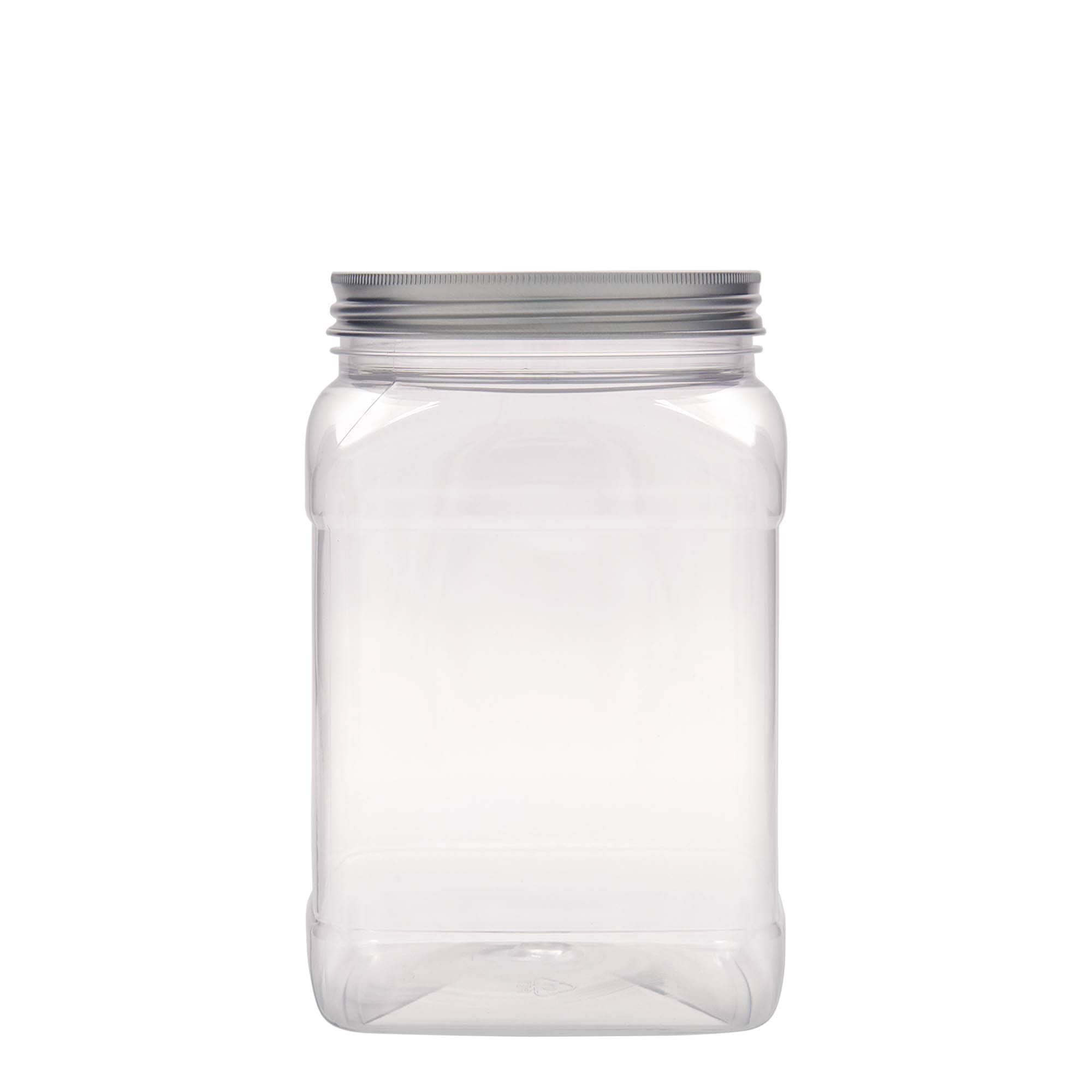 1500 ml posoda PET »Dana«, kvadratna, plastika, ustje: 100/400