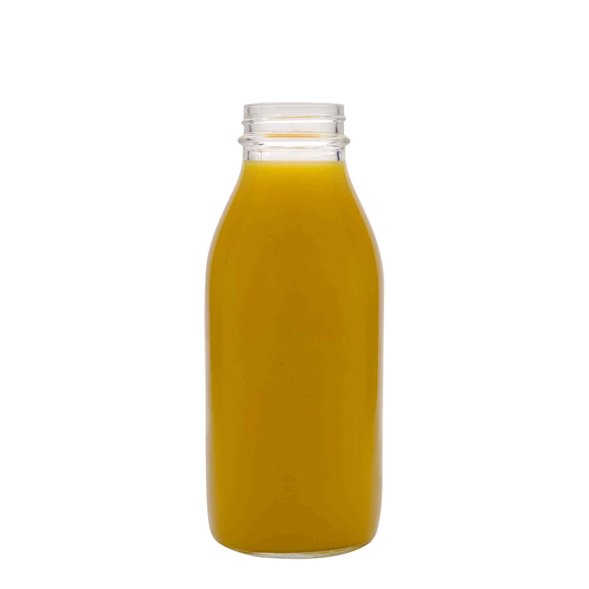 1000 ml steklena steklenica »Quattro Stagioni«, ustje: navojni zamašek