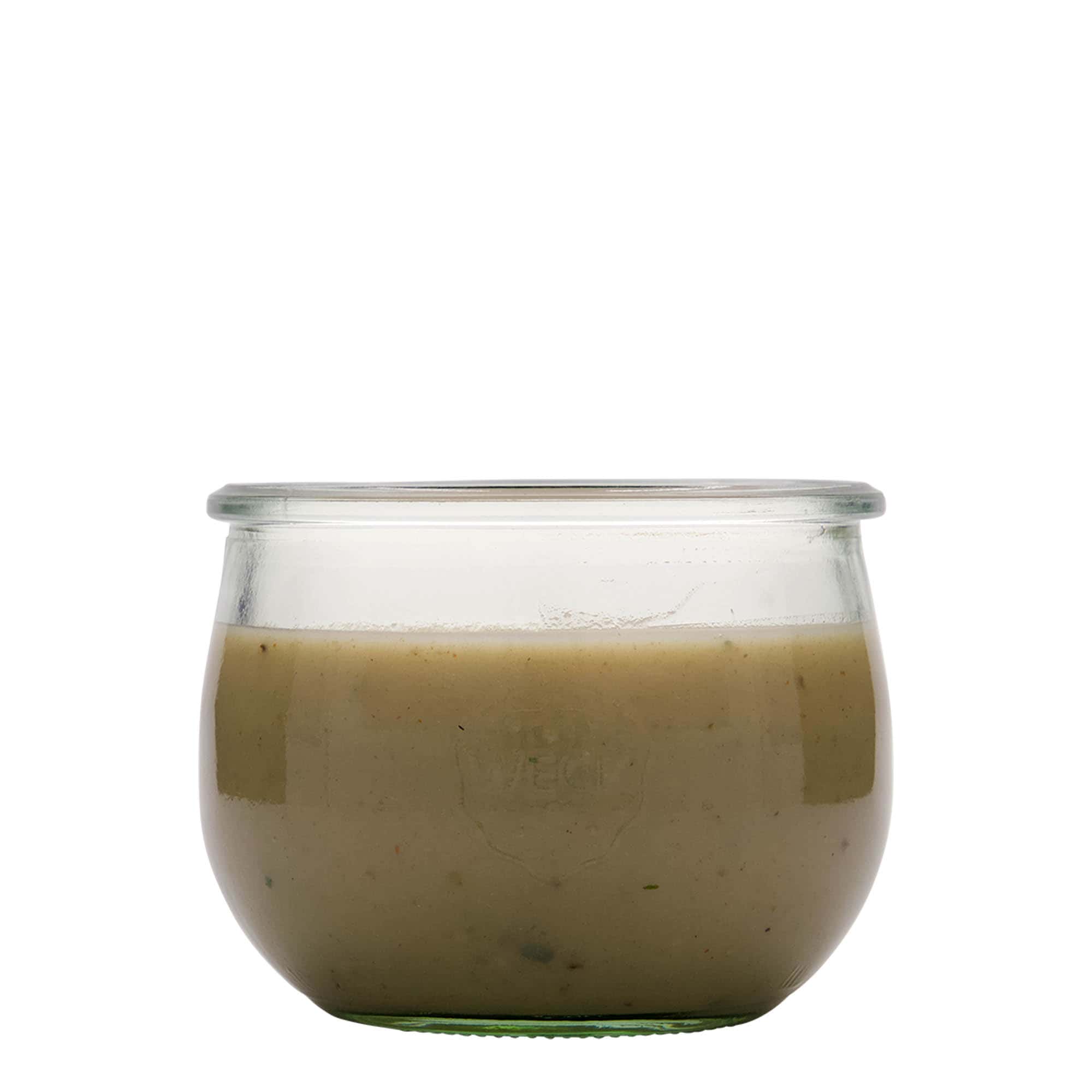 580 ml WECK-tulipanglas #, odprtina: okrogla roba