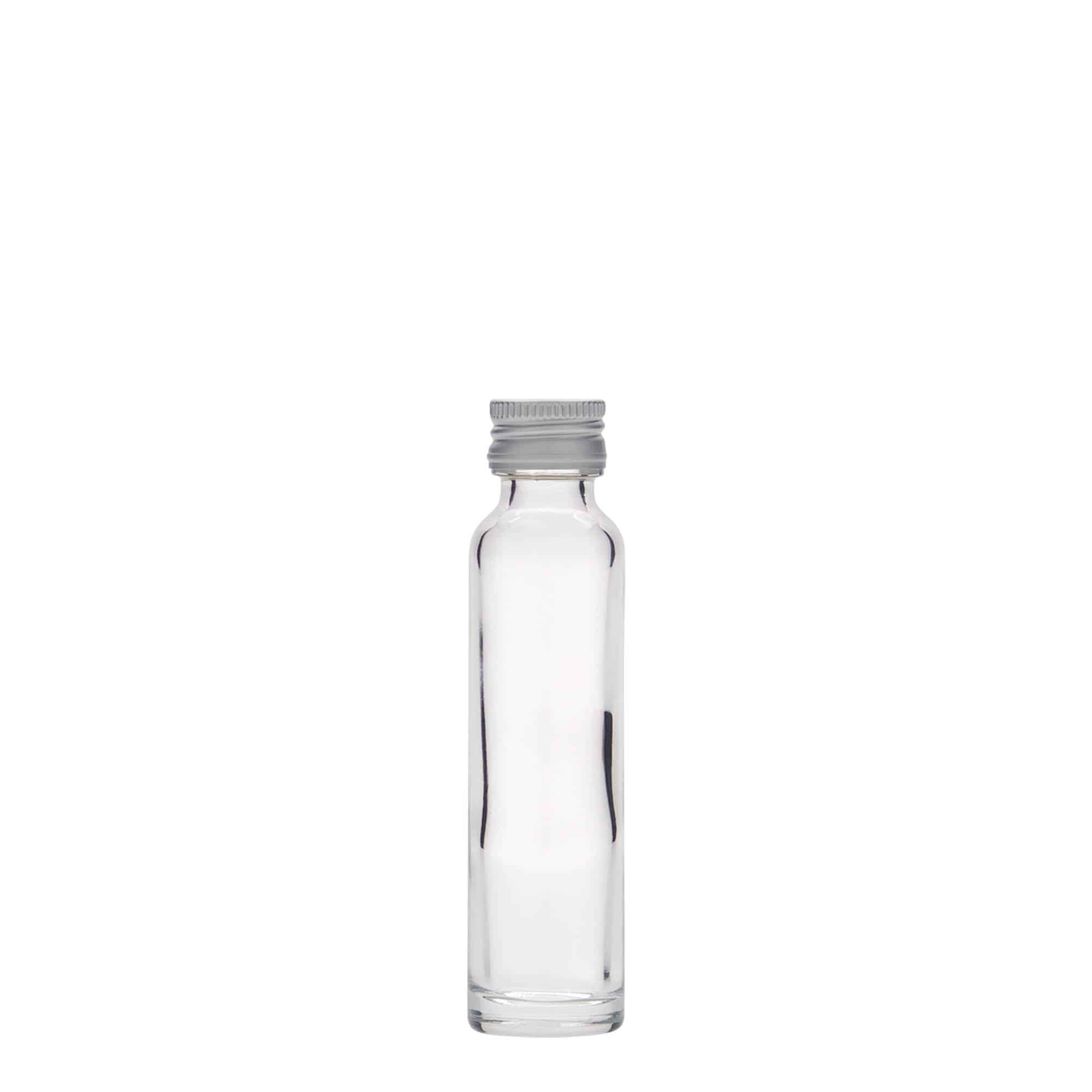 20 ml vrčasta steklenica, steklo, ustje: PP 18