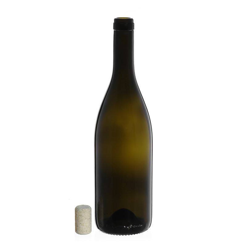750 ml vinska steklenica 'Tiffany', starinsko zelena, odprtina: pluta 750 ml vinska steklenica 'Tiffany', starinsko zelena, odprtina: pluta