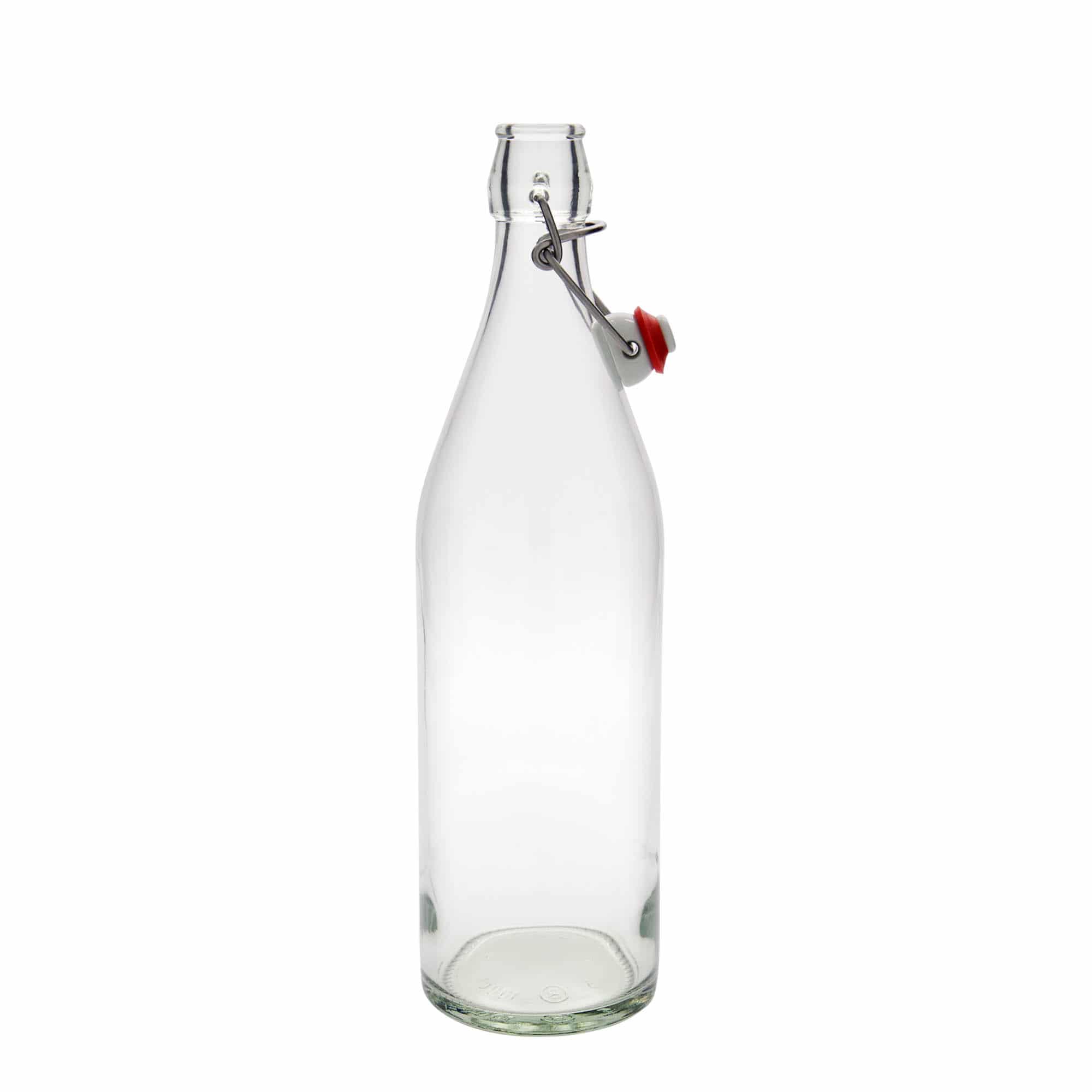 1000 ml steklena steklenica »Giara«, ustje: zamašek s tesnilom