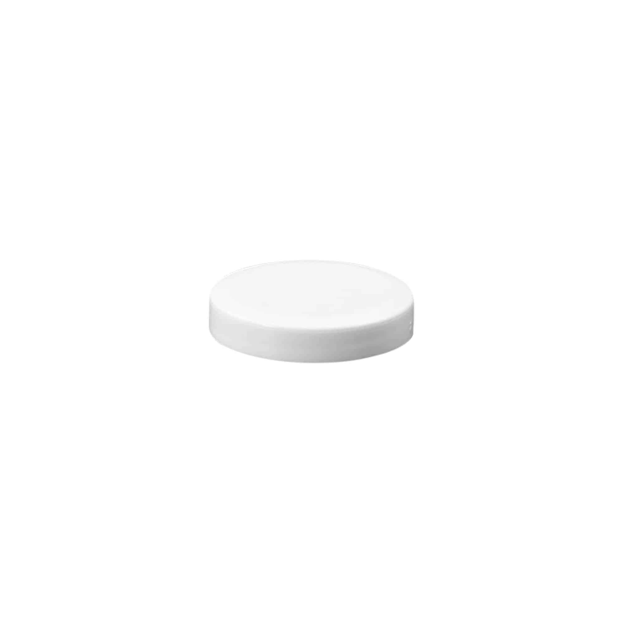 Navojni zamašek »White Line« 6 ml, plastika PP, bela