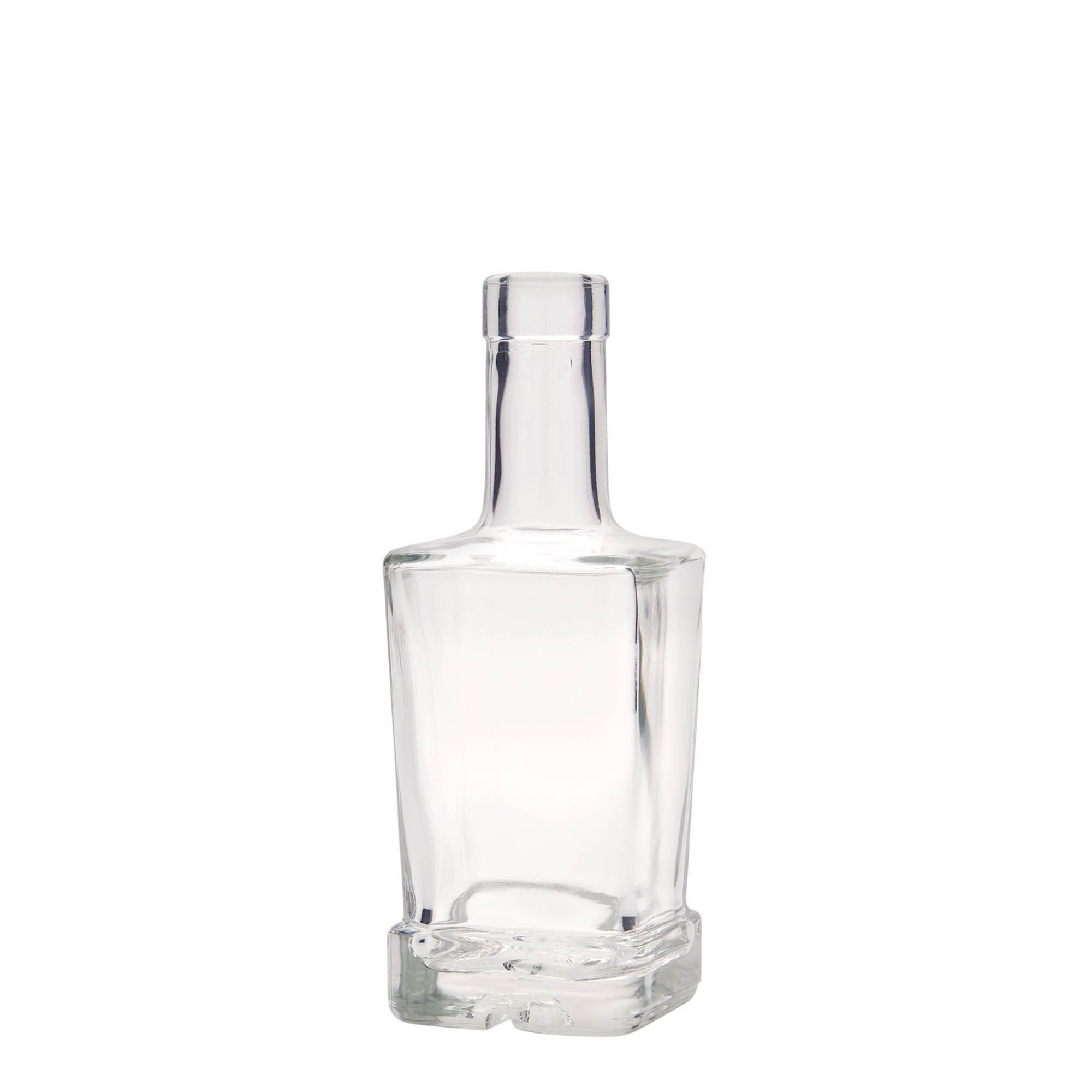 250 ml steklenica 'Rene', kvadratna, odprtina: zamašek