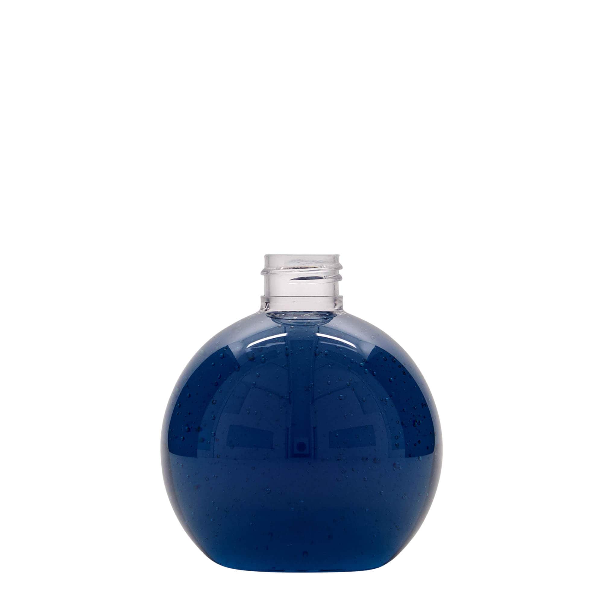 250 ml PET-flaska 'Perry', okrogla, plastika, odprtina: 24/410