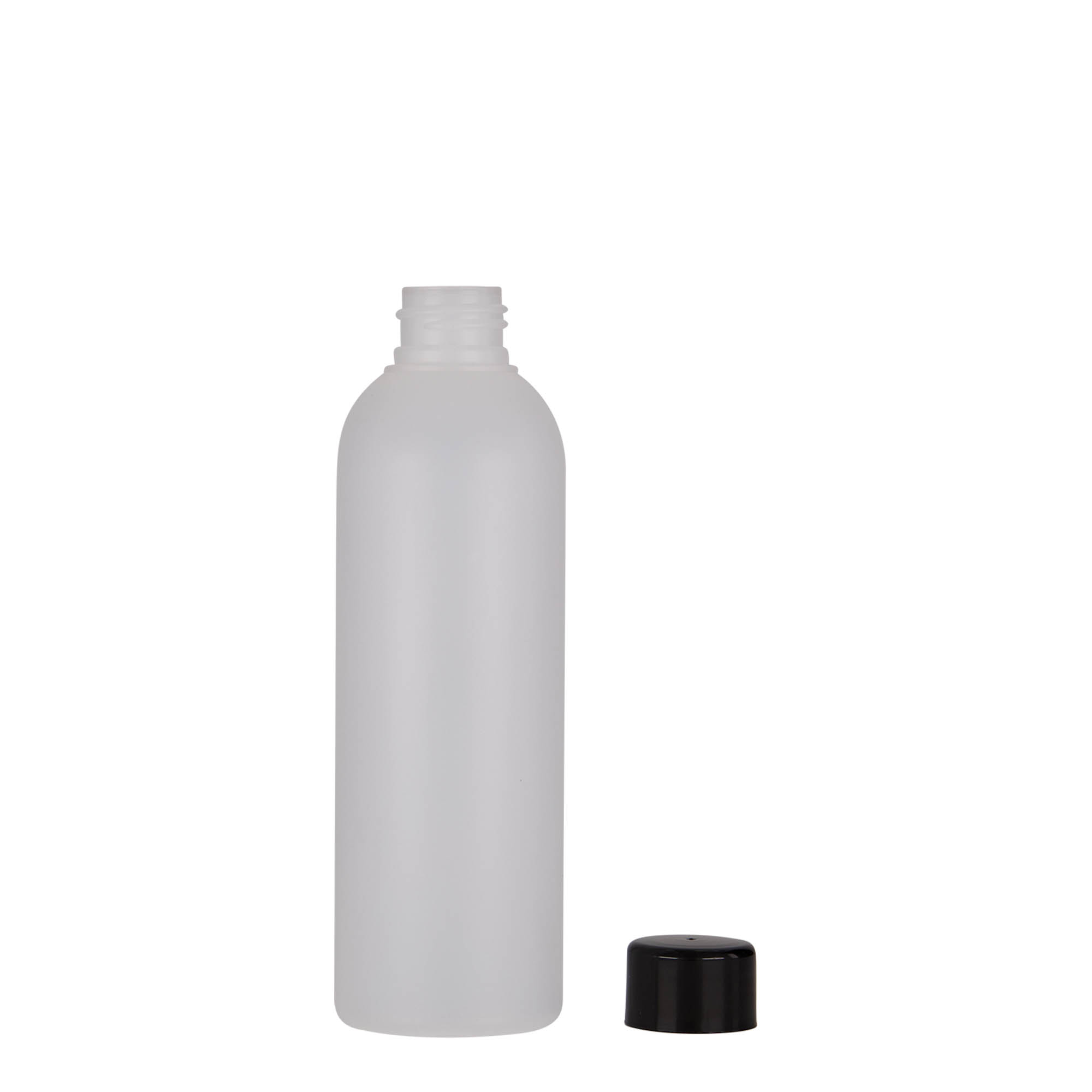 200 ml plastična steklenička 'Tuffy', HDPE, naravna, odprtina: 24/410