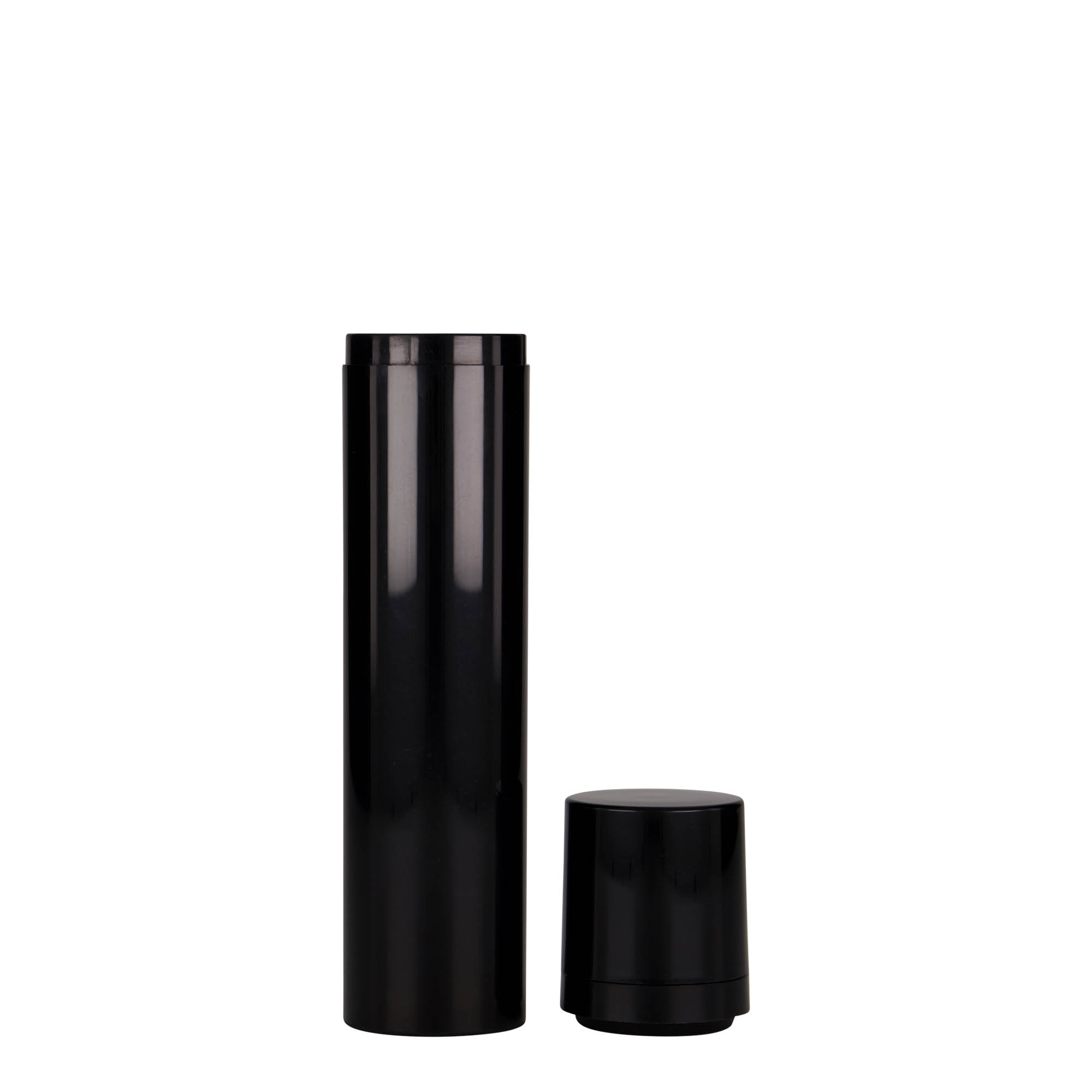 100 ml Airless dozirnik 'Mezzo', PP-plastika, črn 100 ml Airless dozirnik 'Mezzo', PP-plastika, črn