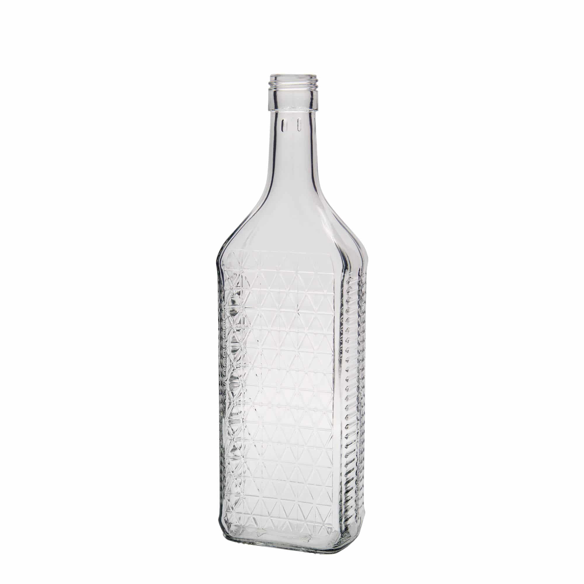 700 ml steklenica 'Caruso', pravokotna, odprtina: PP 31,5