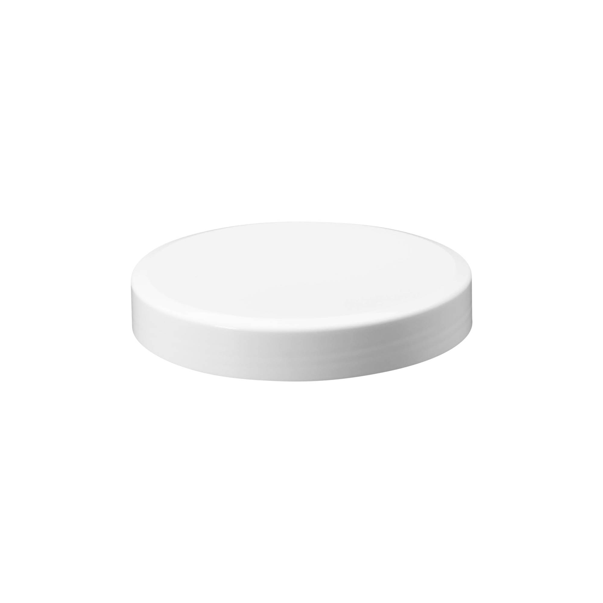 Zavrtni pokrov 'White Line' 250 ml, PP-plastika, bel
