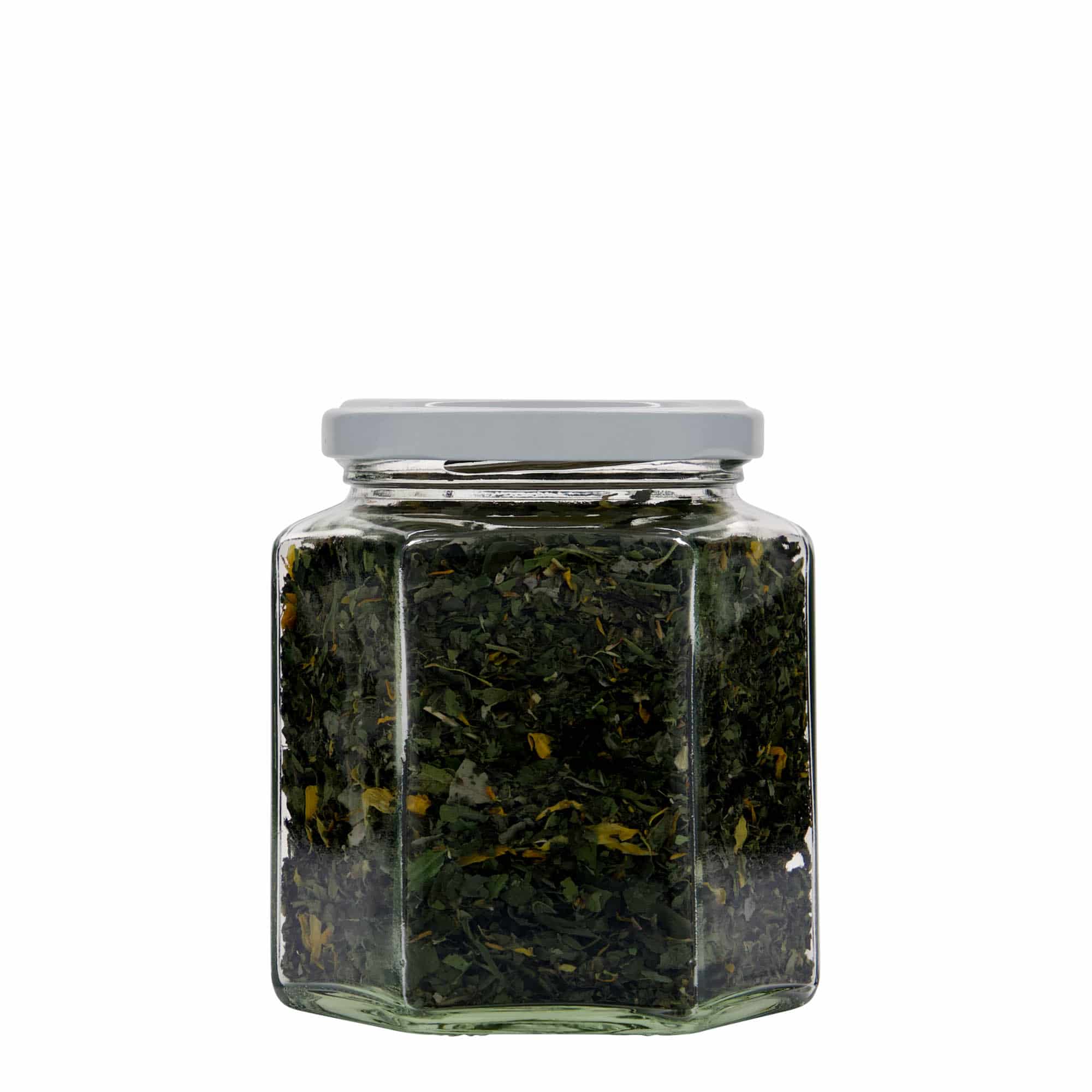 390 ml šestkotna steklenica, odprtina: Twist-Off (TO 70)