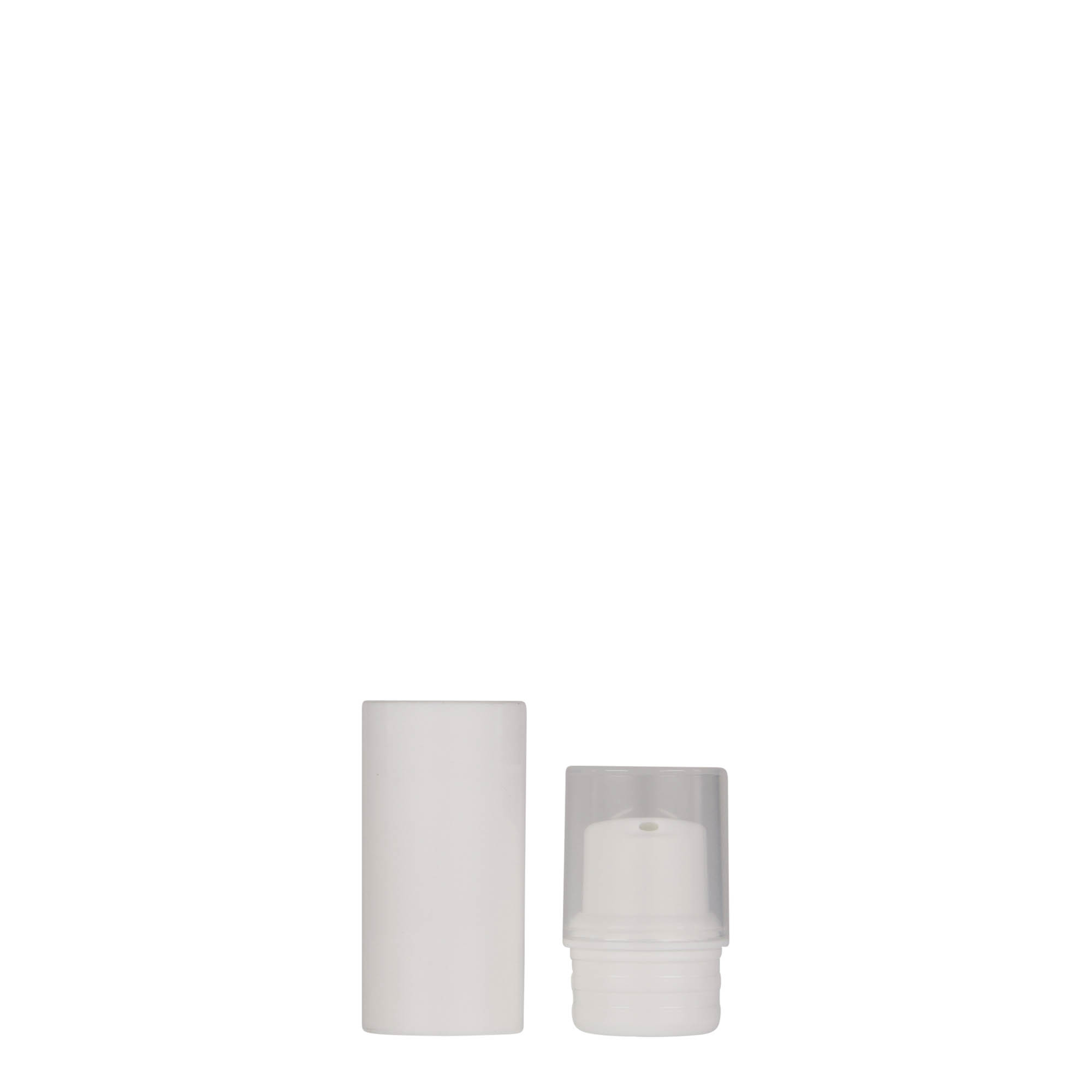 5 ml Airless Dispenser 'Nano', PP-plastika, bela