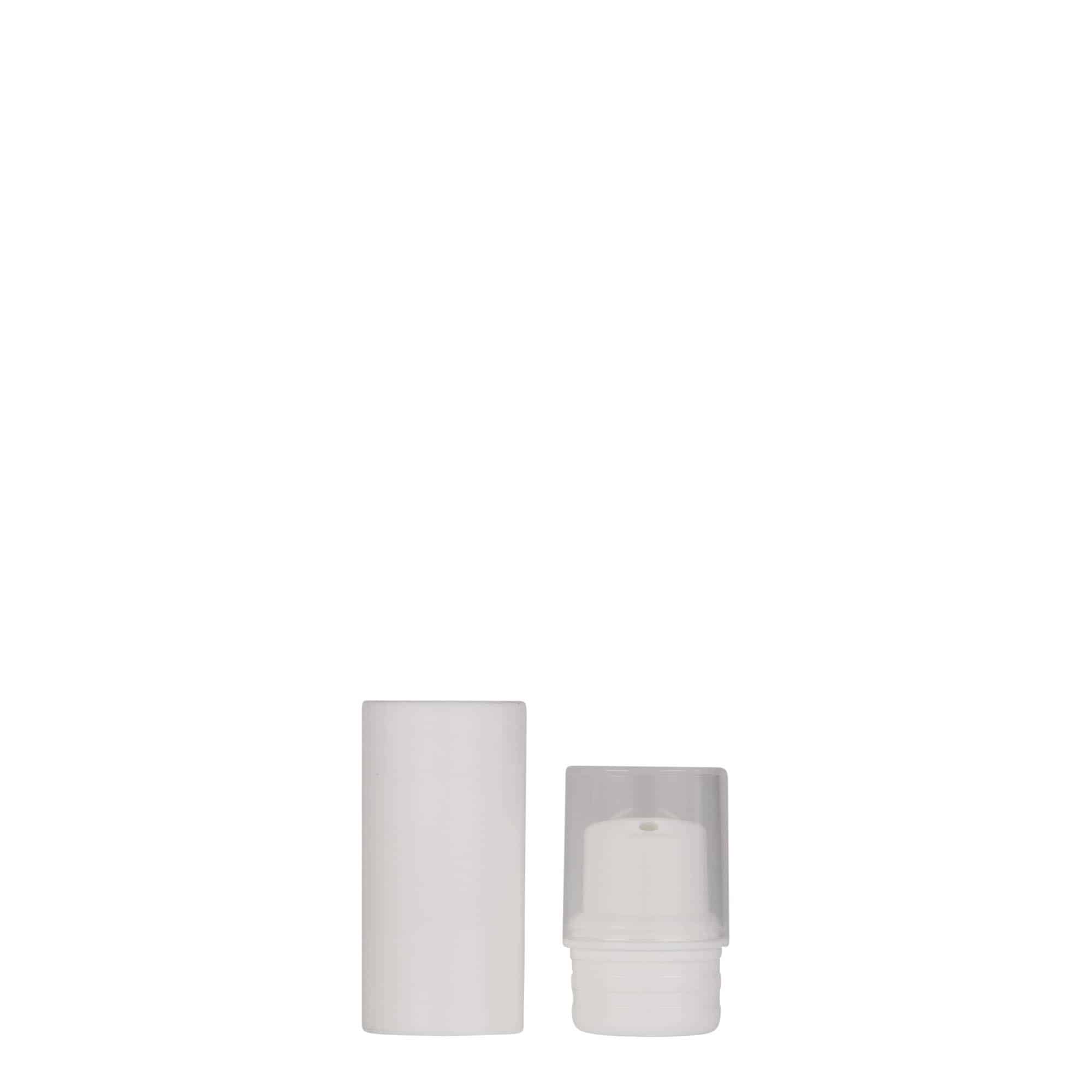 5 ml Airless Dispenser 'Nano', PP-plastika, bela
