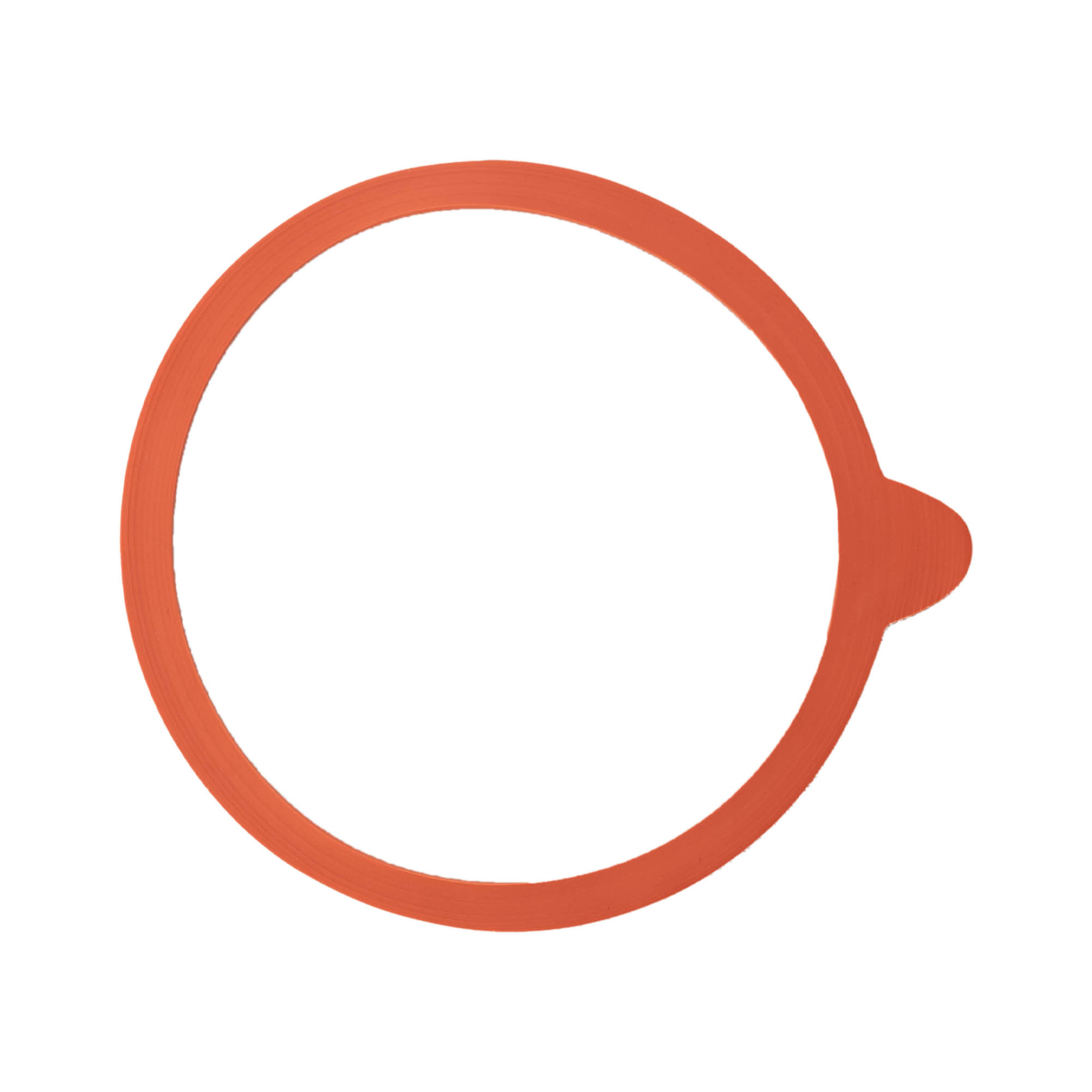 WECK-vrč za vlaganje RR120, rdeč, odprtina: okrogla roba