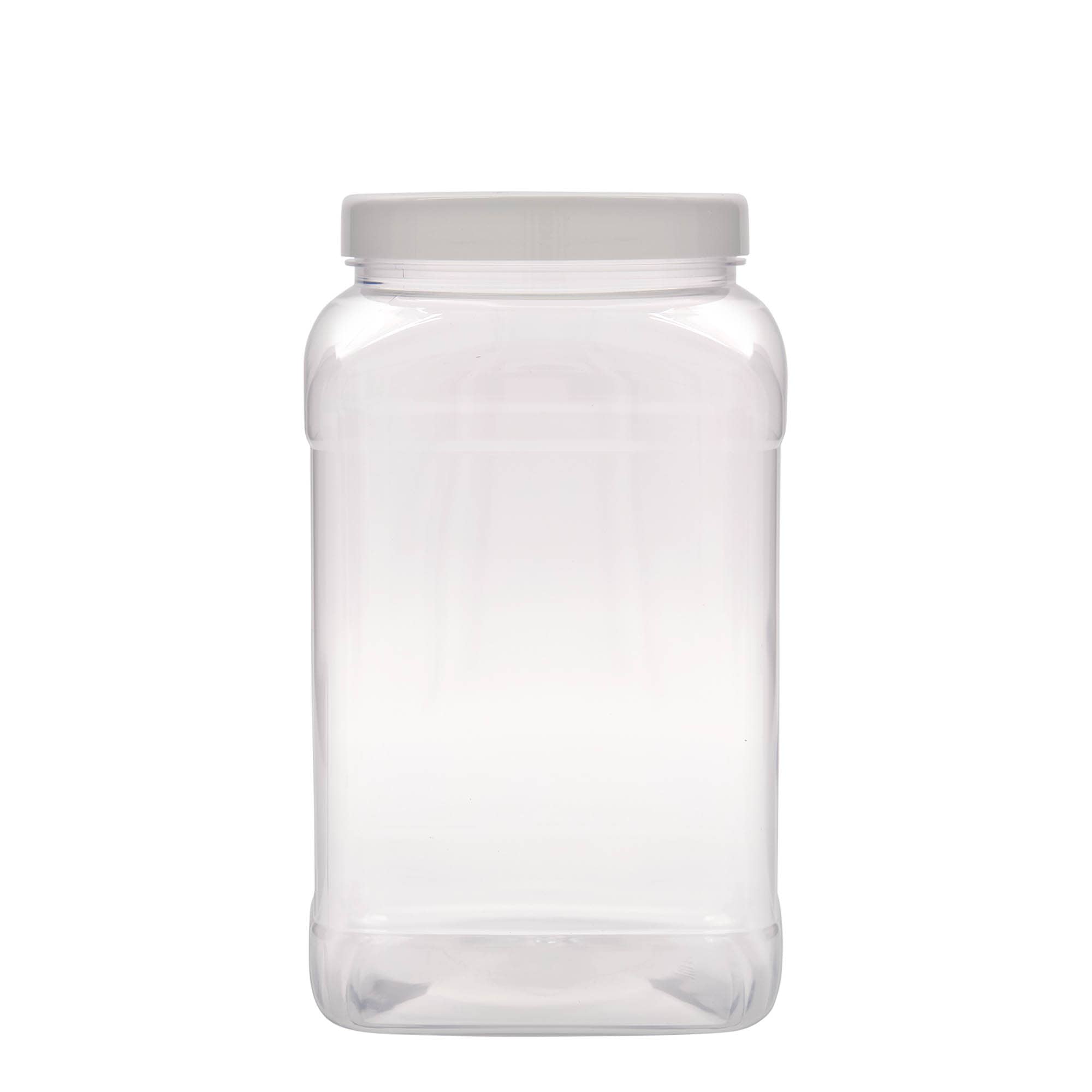 3000 ml posoda PET »Dana«, kvadratna, plastika, ustje: 110/400